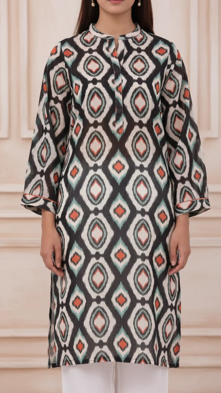 1PC- Digital Printed Lawn Shirt PS5427
