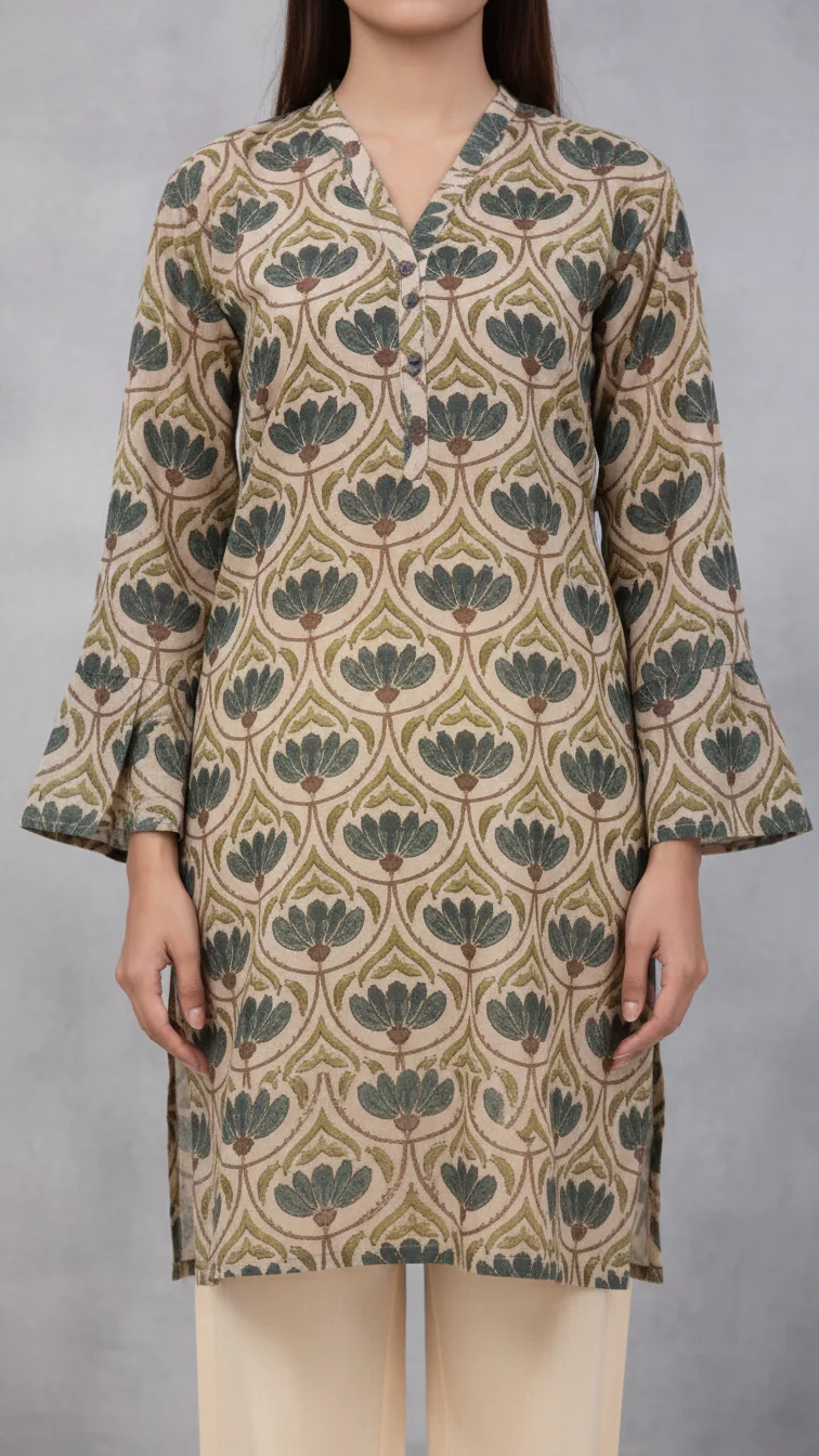 1PC- Digital Printed Lawn Shirt PS5453