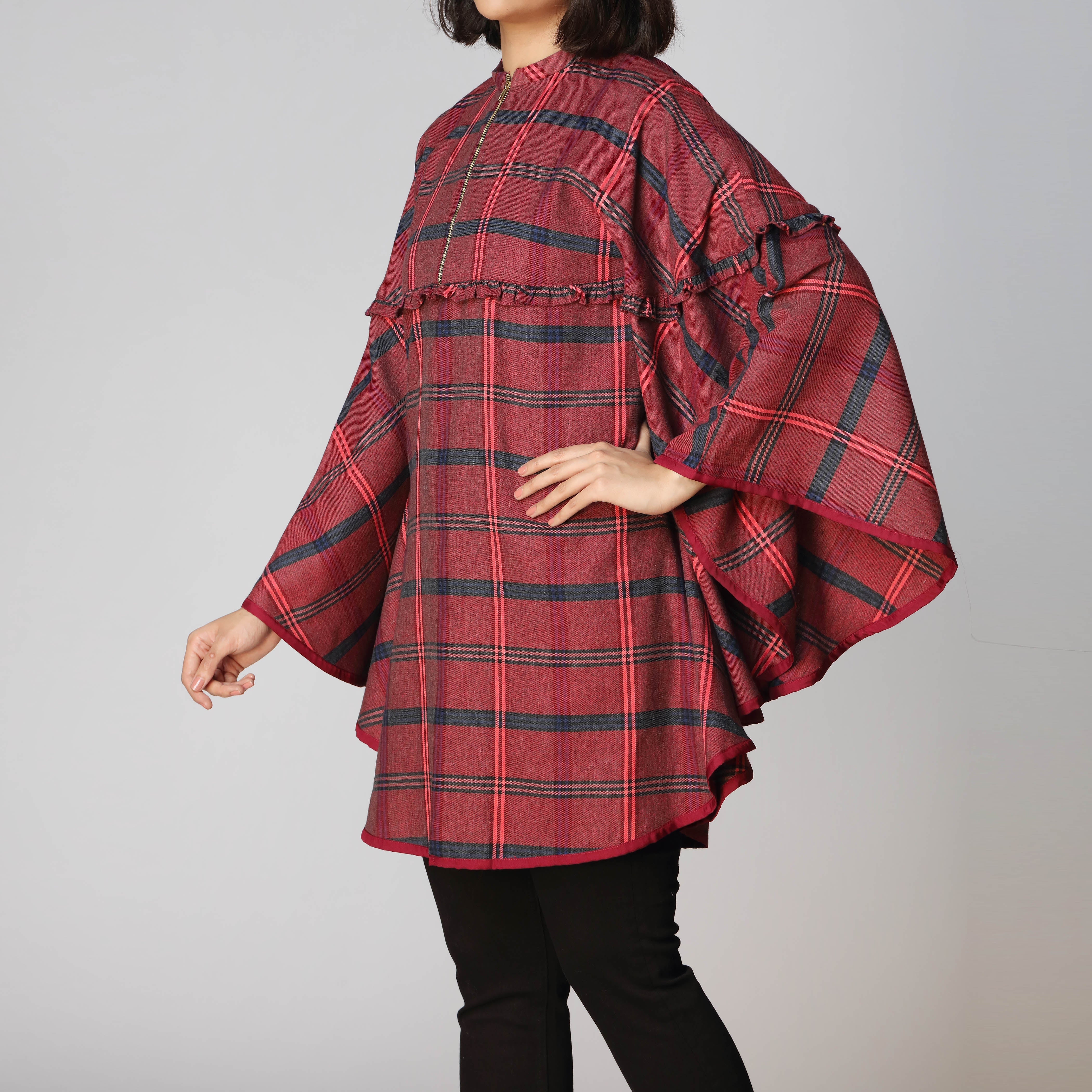 1PC- Flannel Checkered Shirt PW2265 - Image 2
