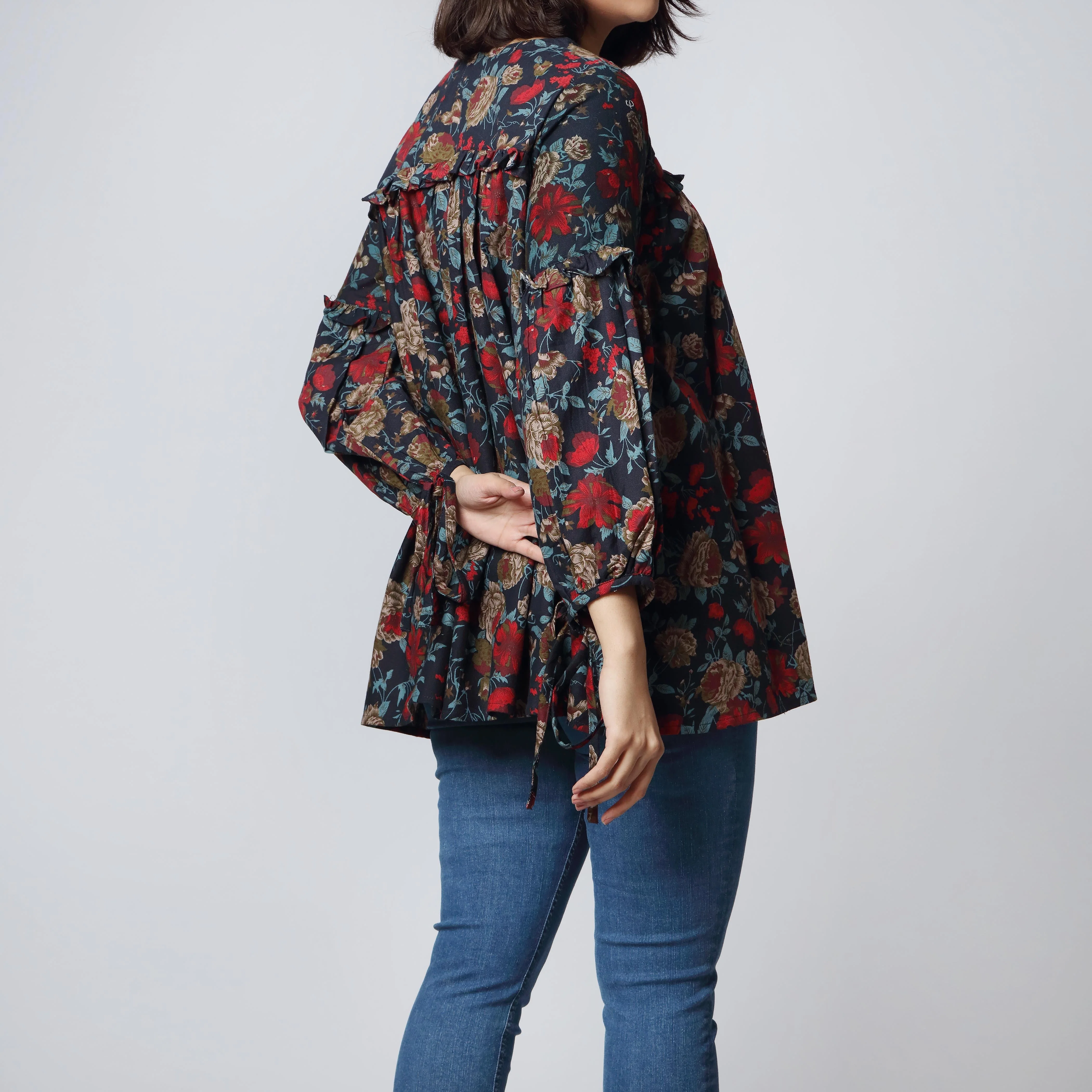 1PC- Flannel Printed Shirt PW2306 - Image 3