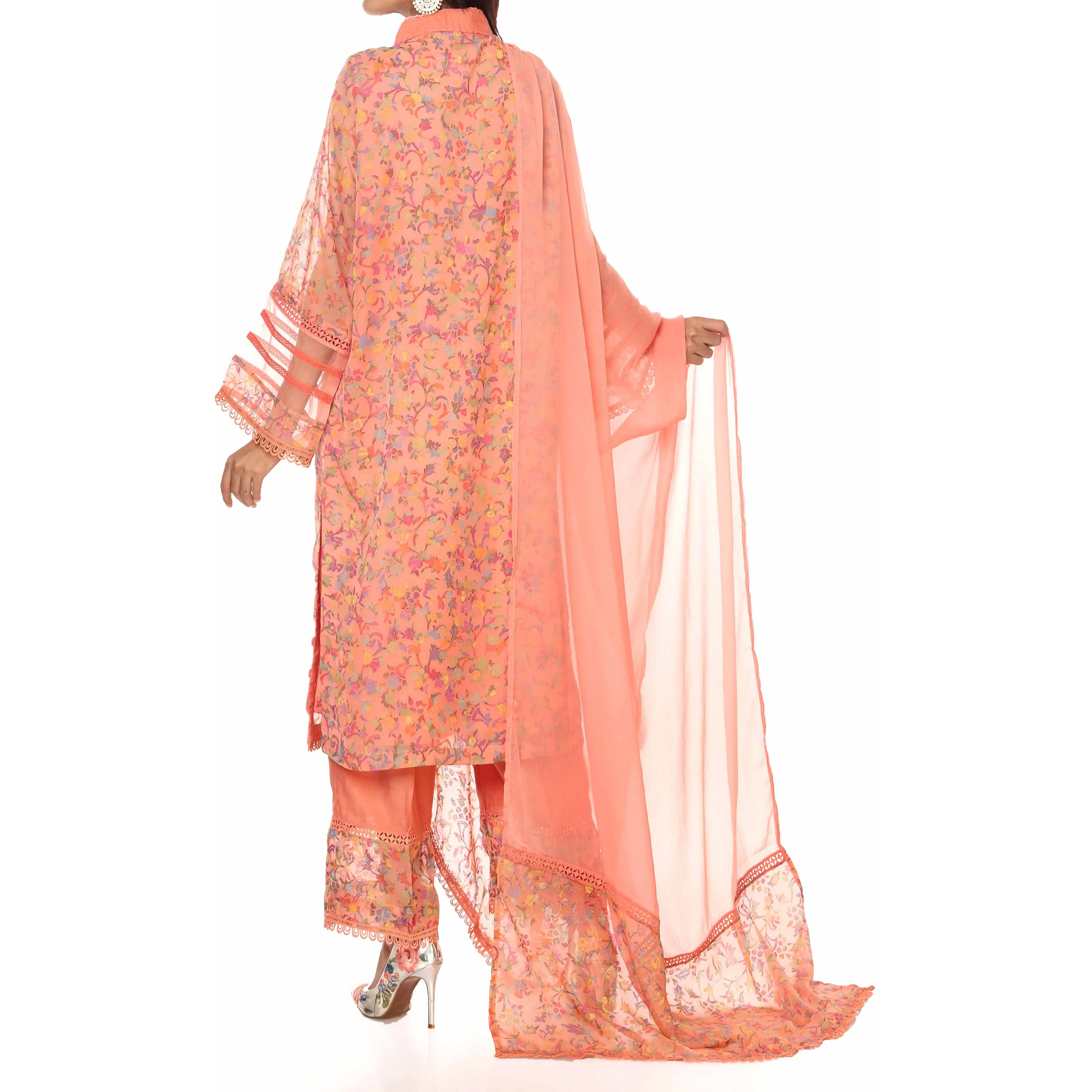1PC- Georget Embellished Shirt PW2301 - Image 3