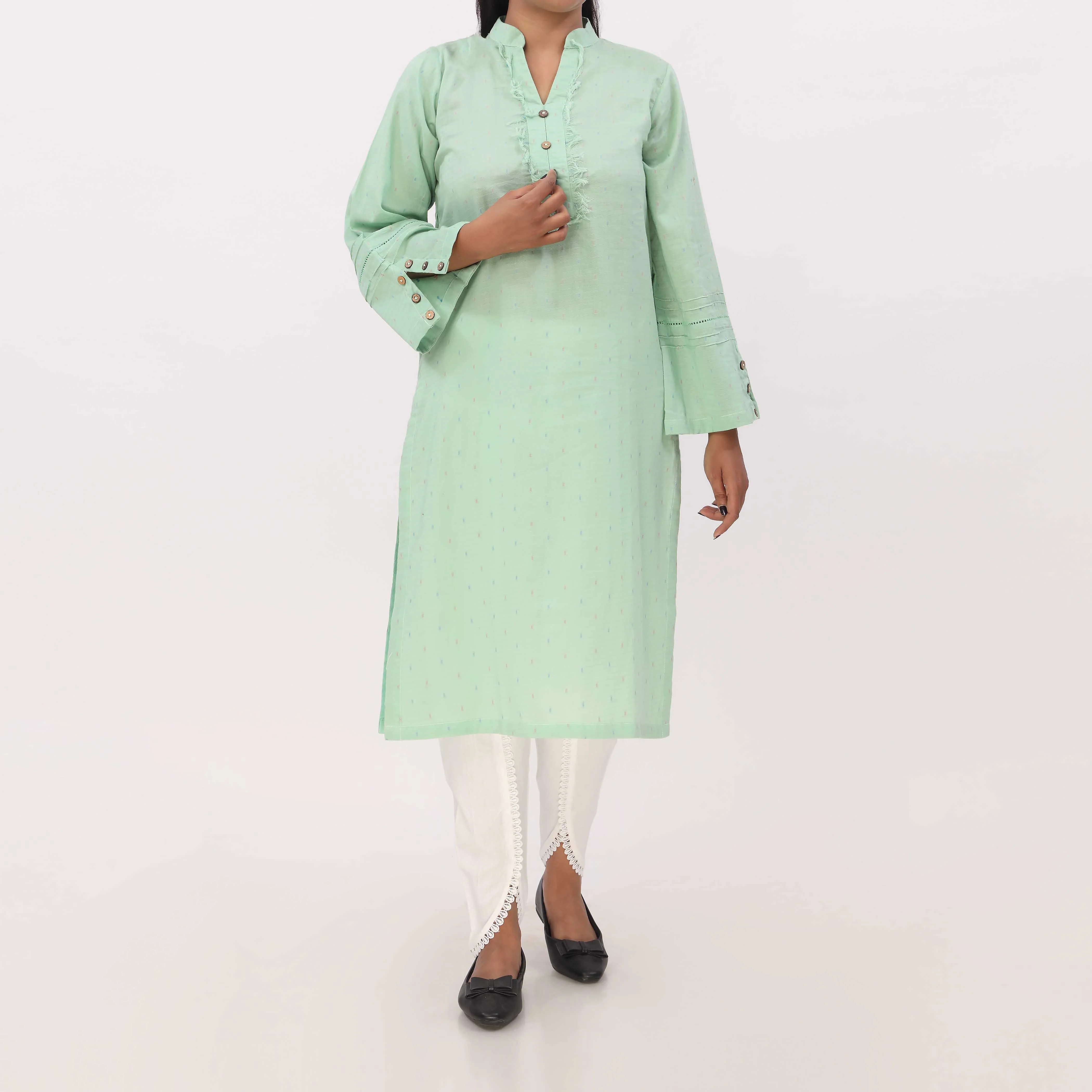 Carda<br>1 PC Yarn Dyed Shirt PS5463 - Image 2