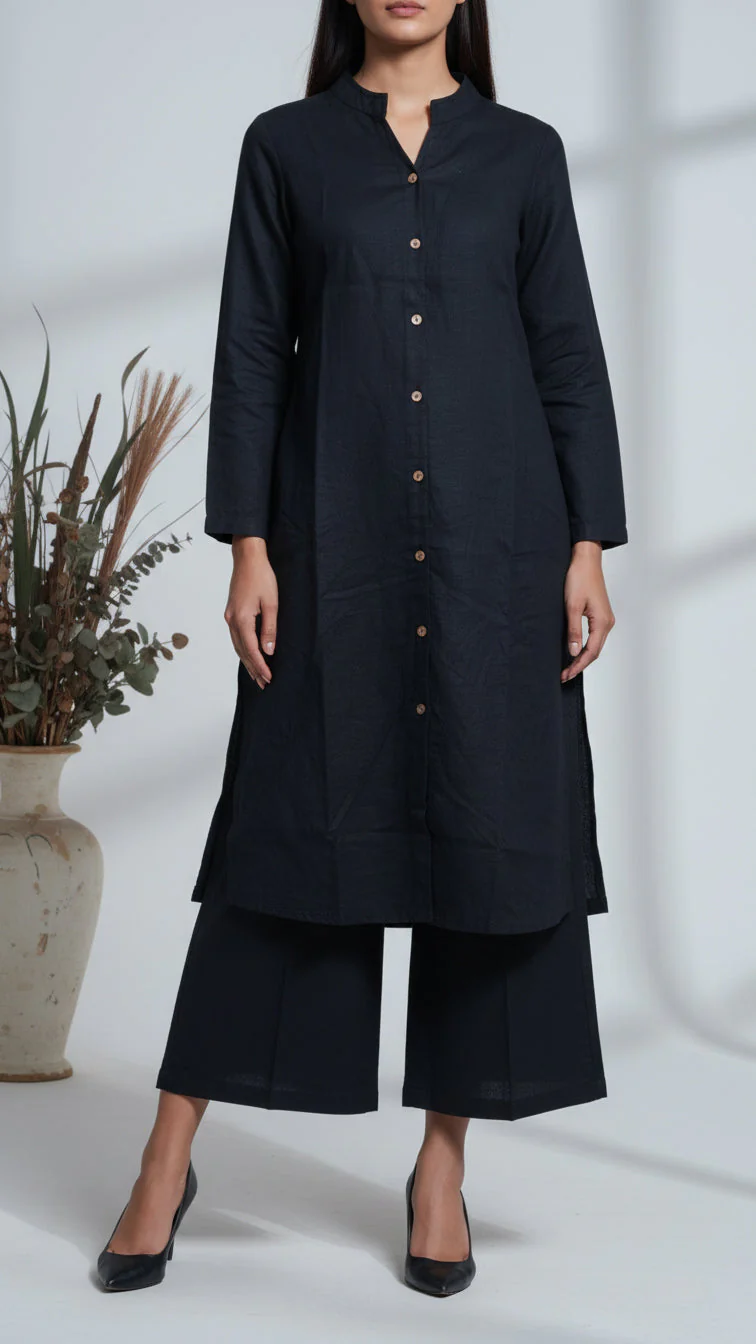 2 PC Digital Printed Slub Khaddar Suit PW5238