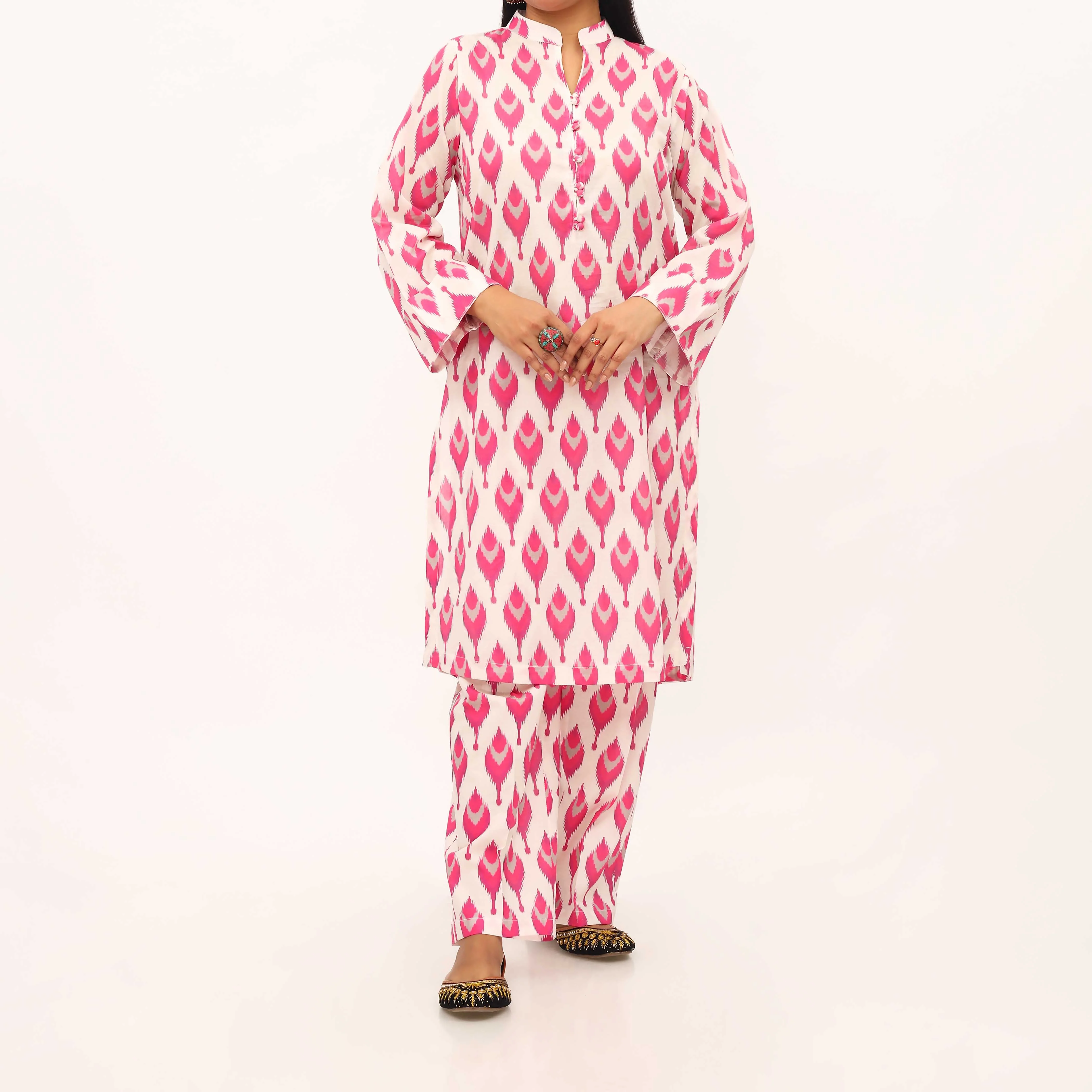 2PC- Digital Printed Lawn Suit PS5390