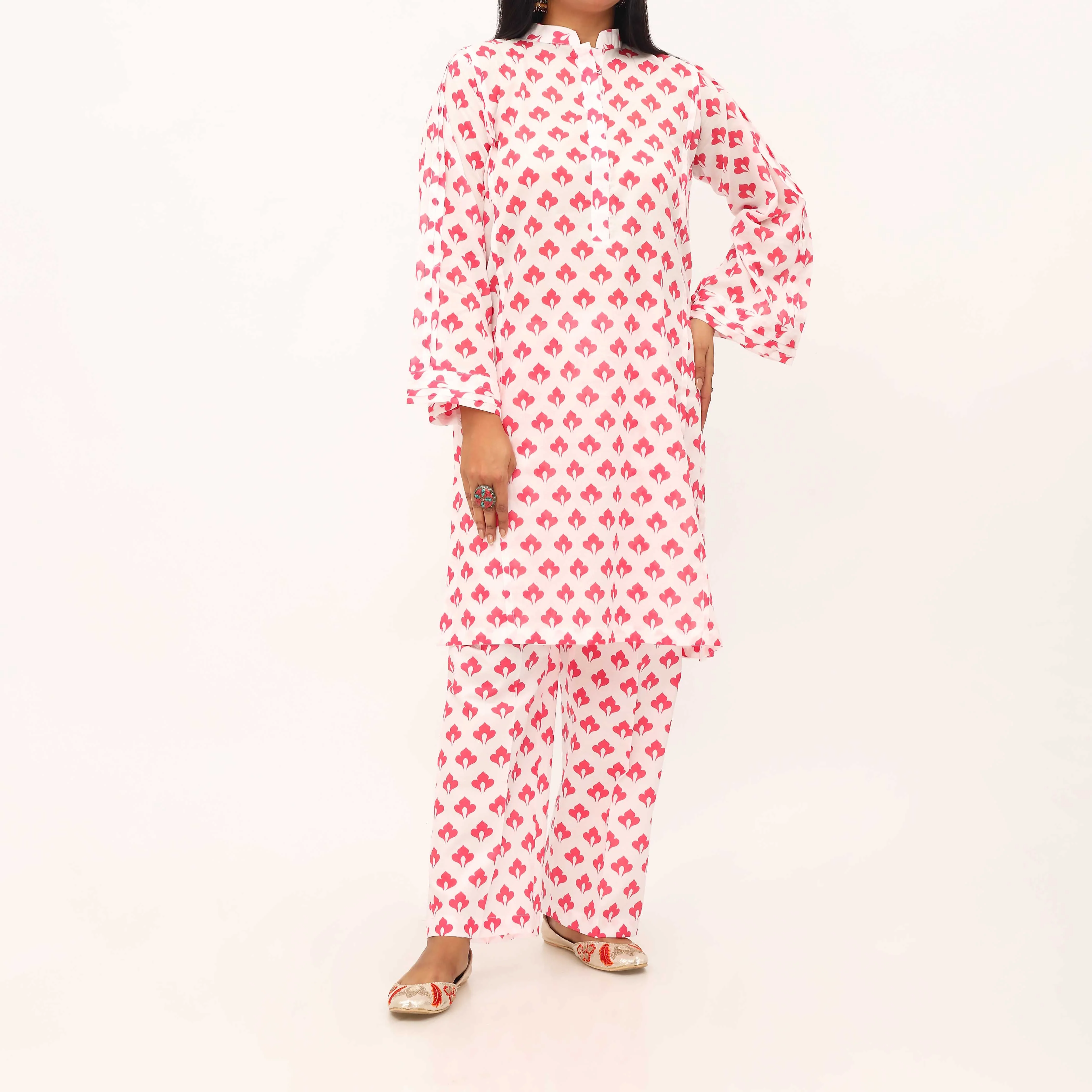 2PC- Digital Printed Lawn Suit PS5398