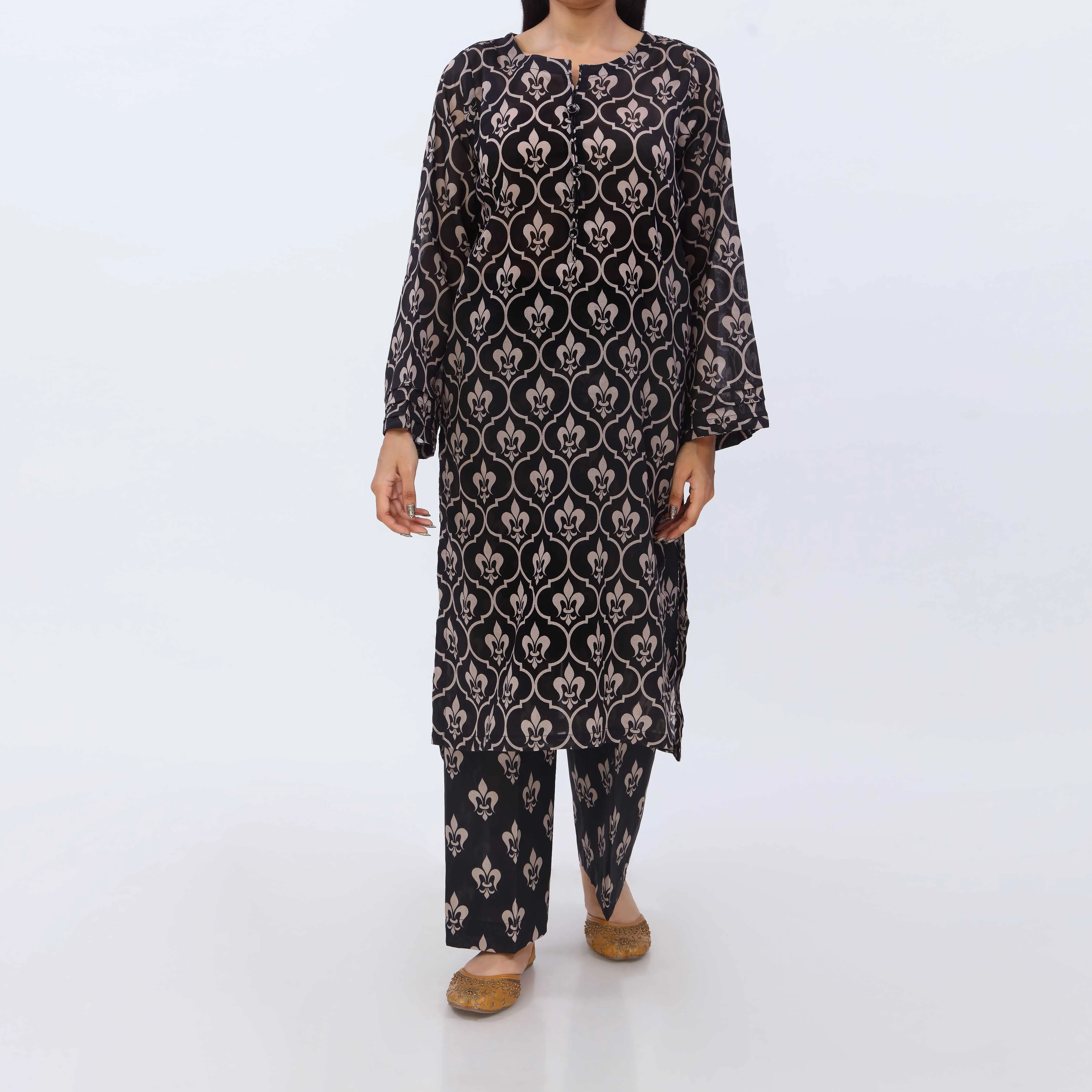 2PC- Digital Printed Lawn Suit PS5441