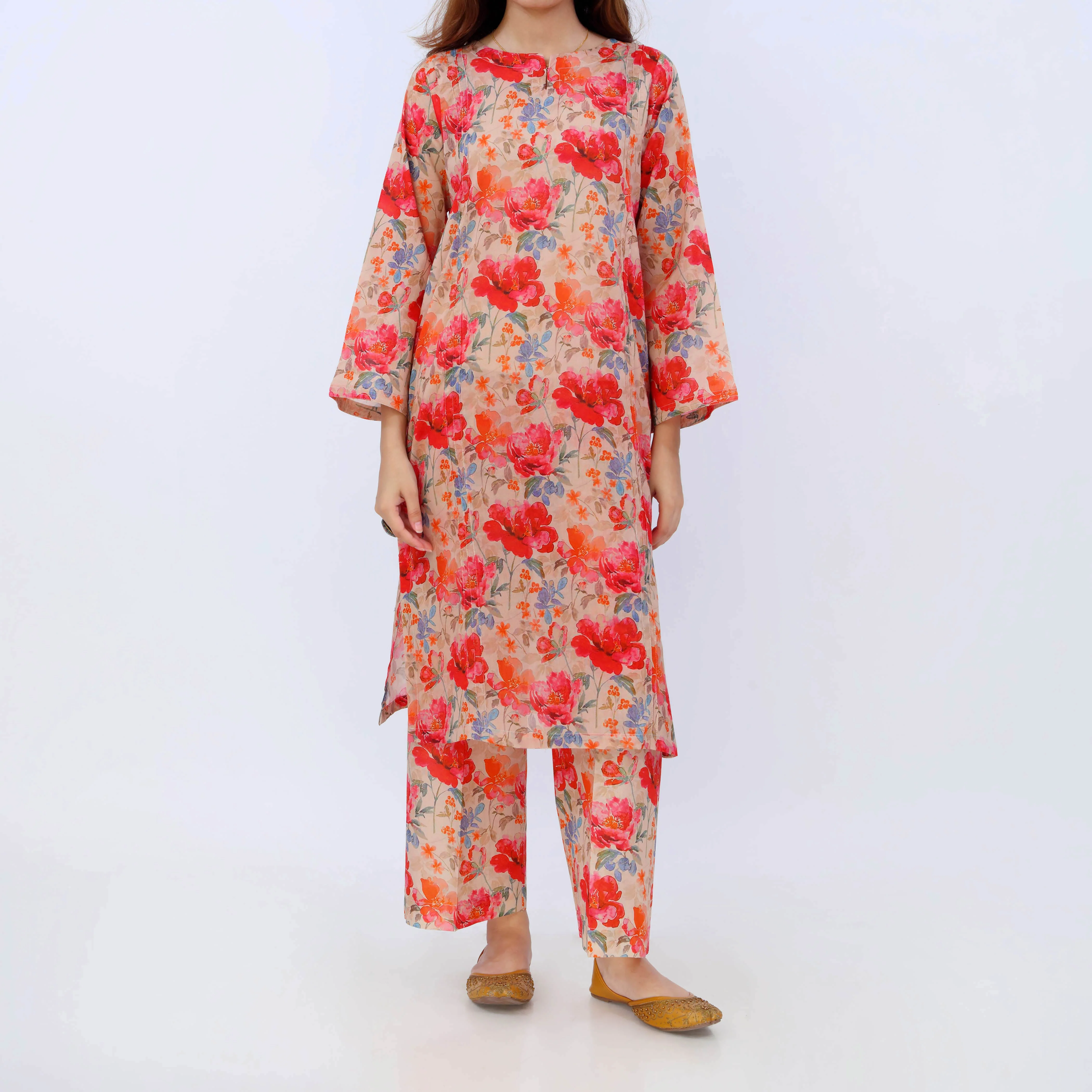 2PC- Digital Printed Lawn Suit PS5455