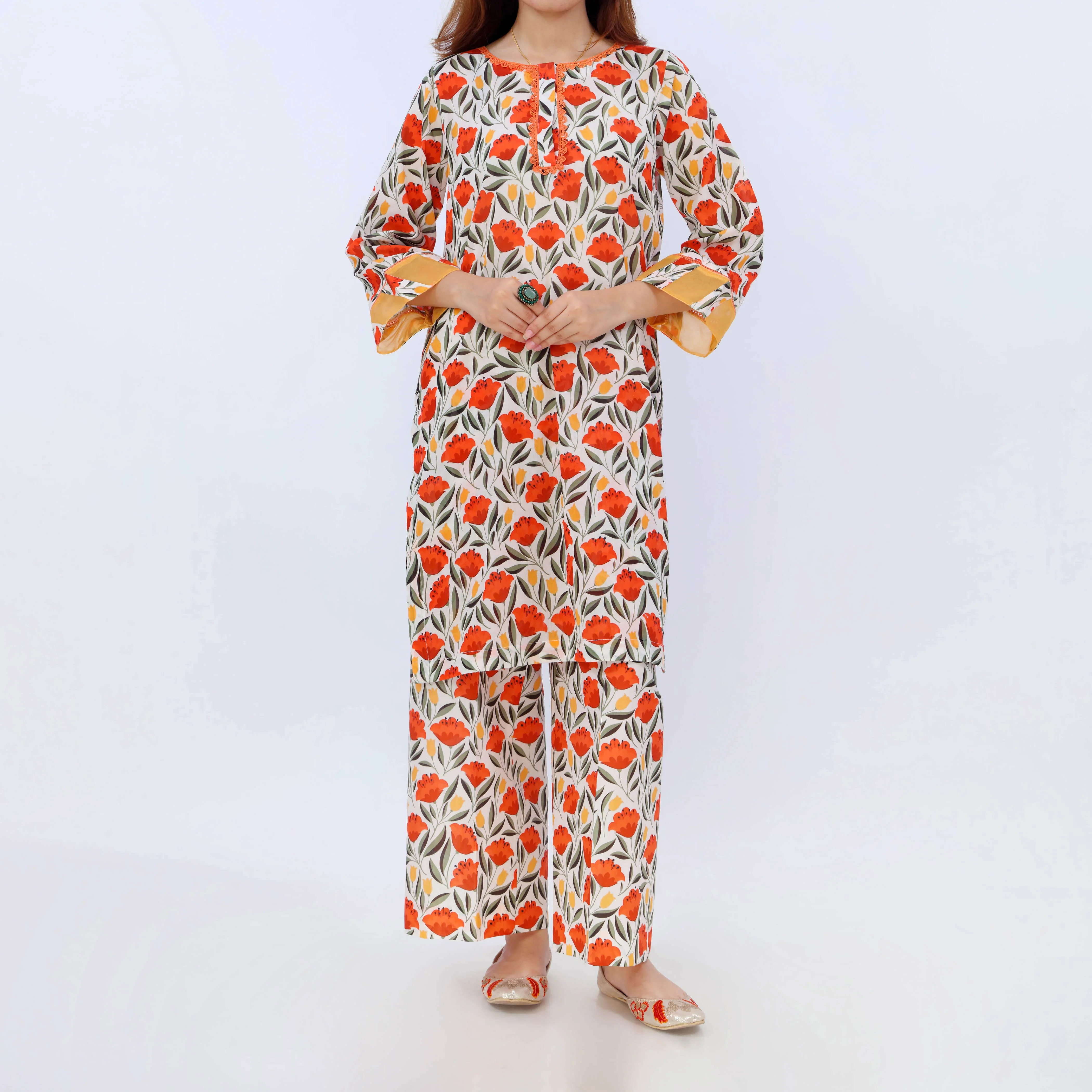 2PC- Digital Printed Lawn Suit PS5511