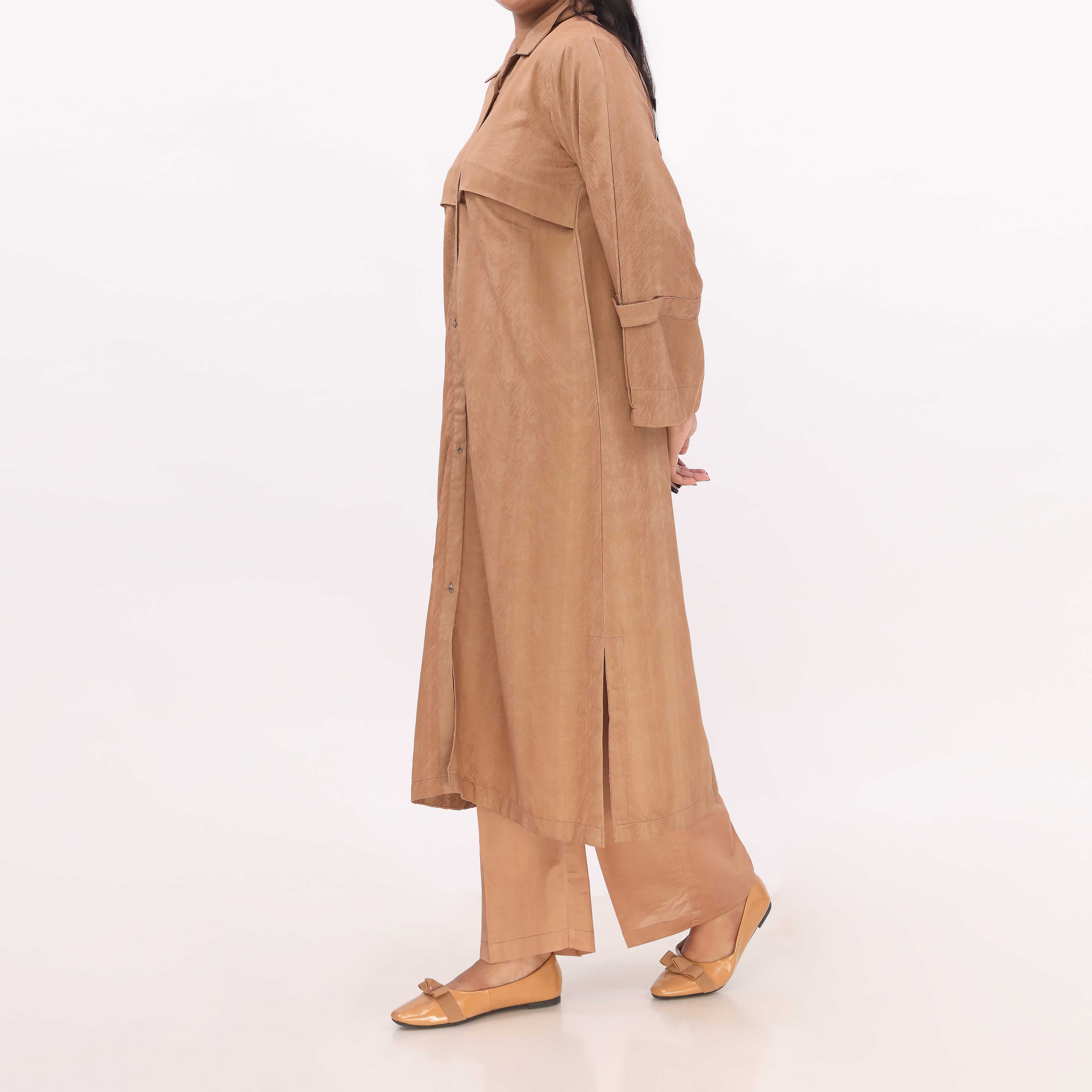 2PC- Dobbey Cotton Suit PW5058 - Image 4