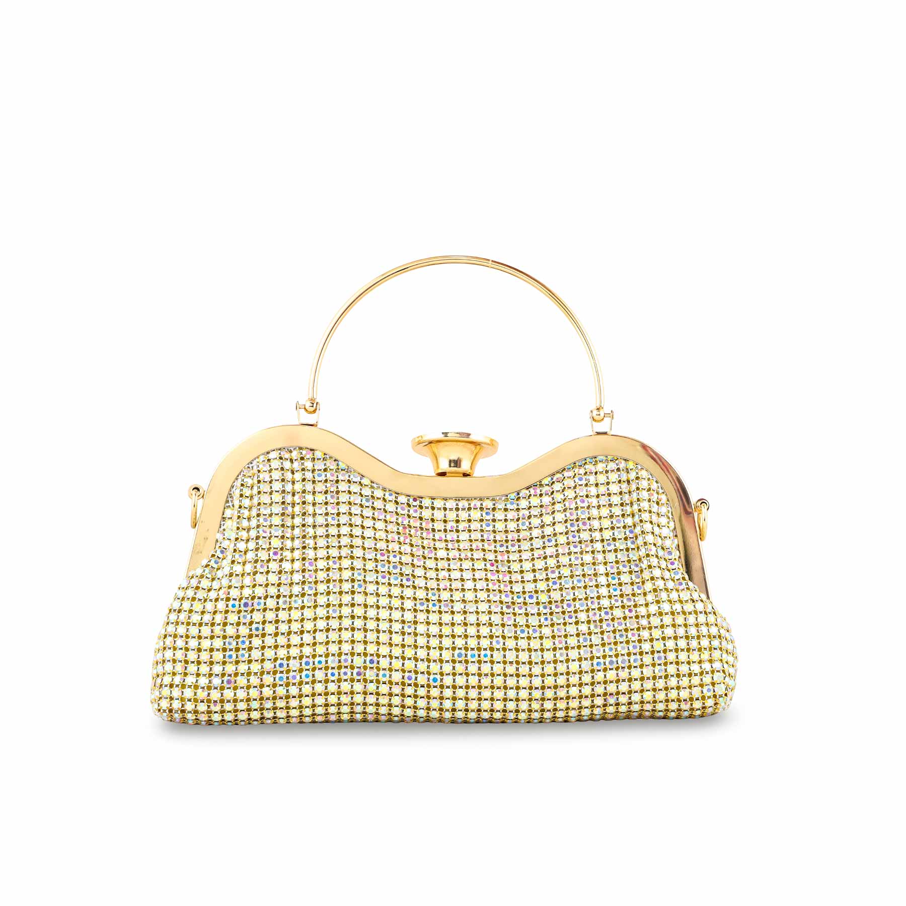 AB Golden Bridal Clutch P24302 - Image 2