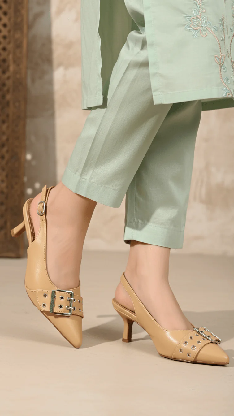 Beige Back Open For Ladies WN5440