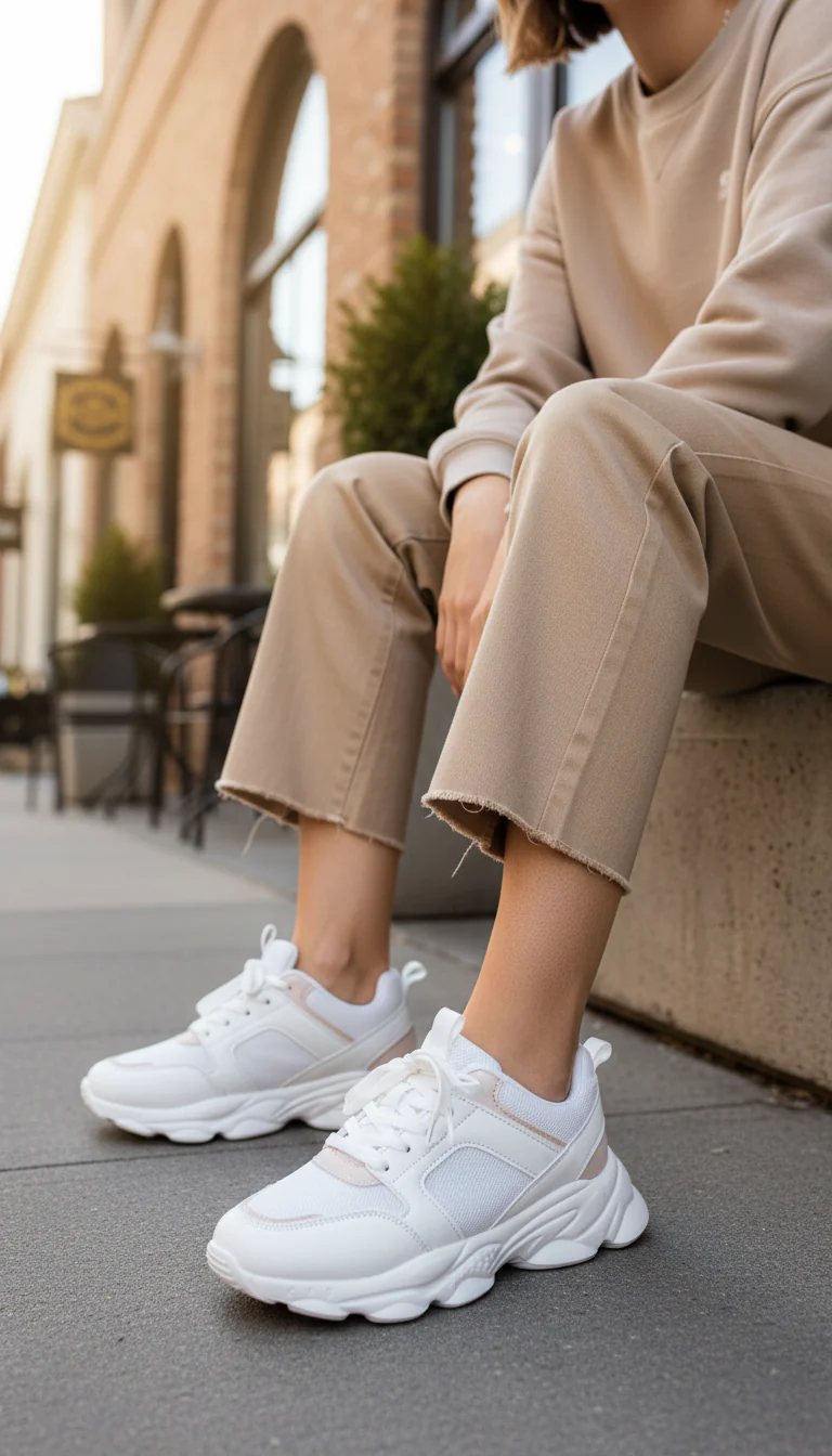 Beige Casual Sneaker AT7262