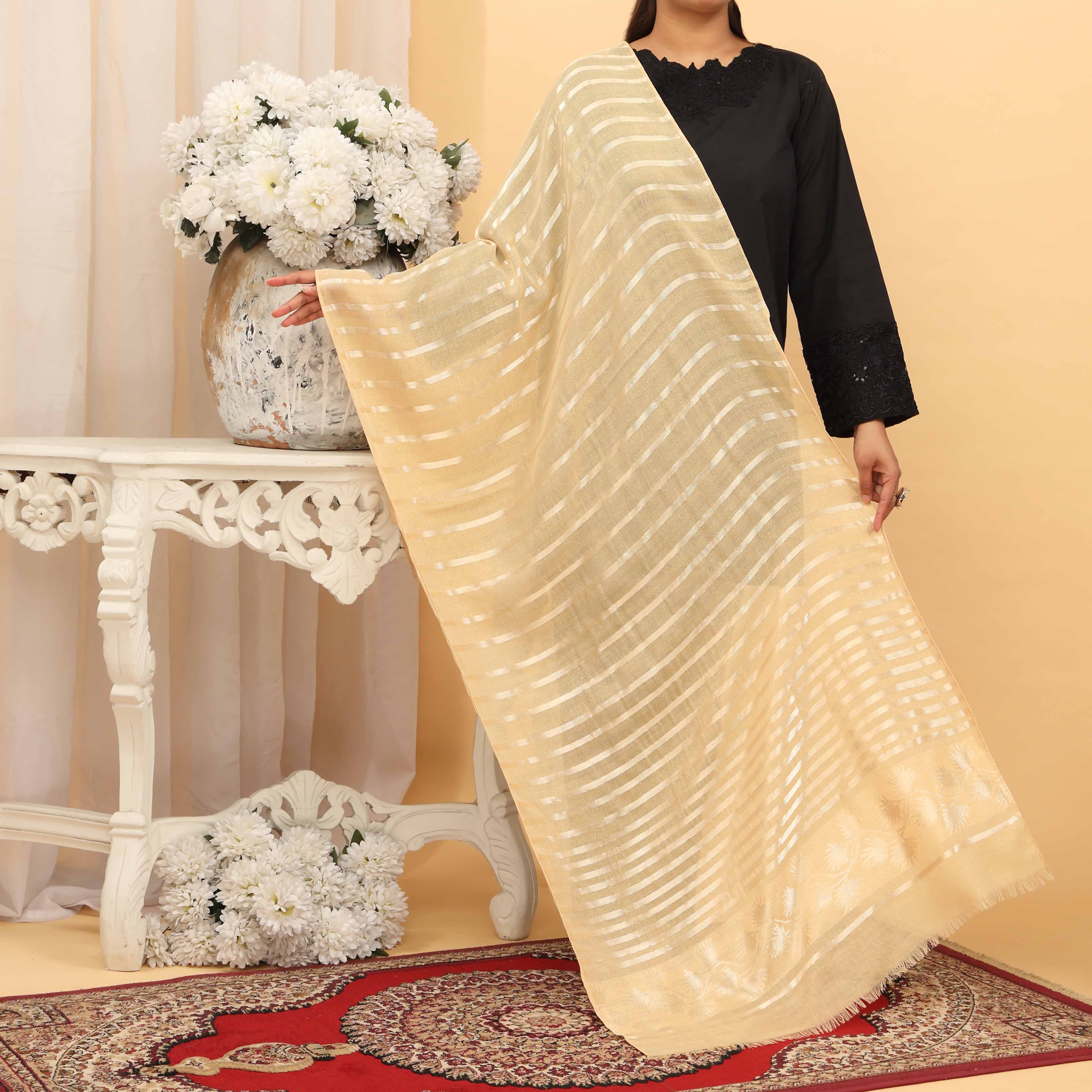 Beige Summer Stole  PD5051