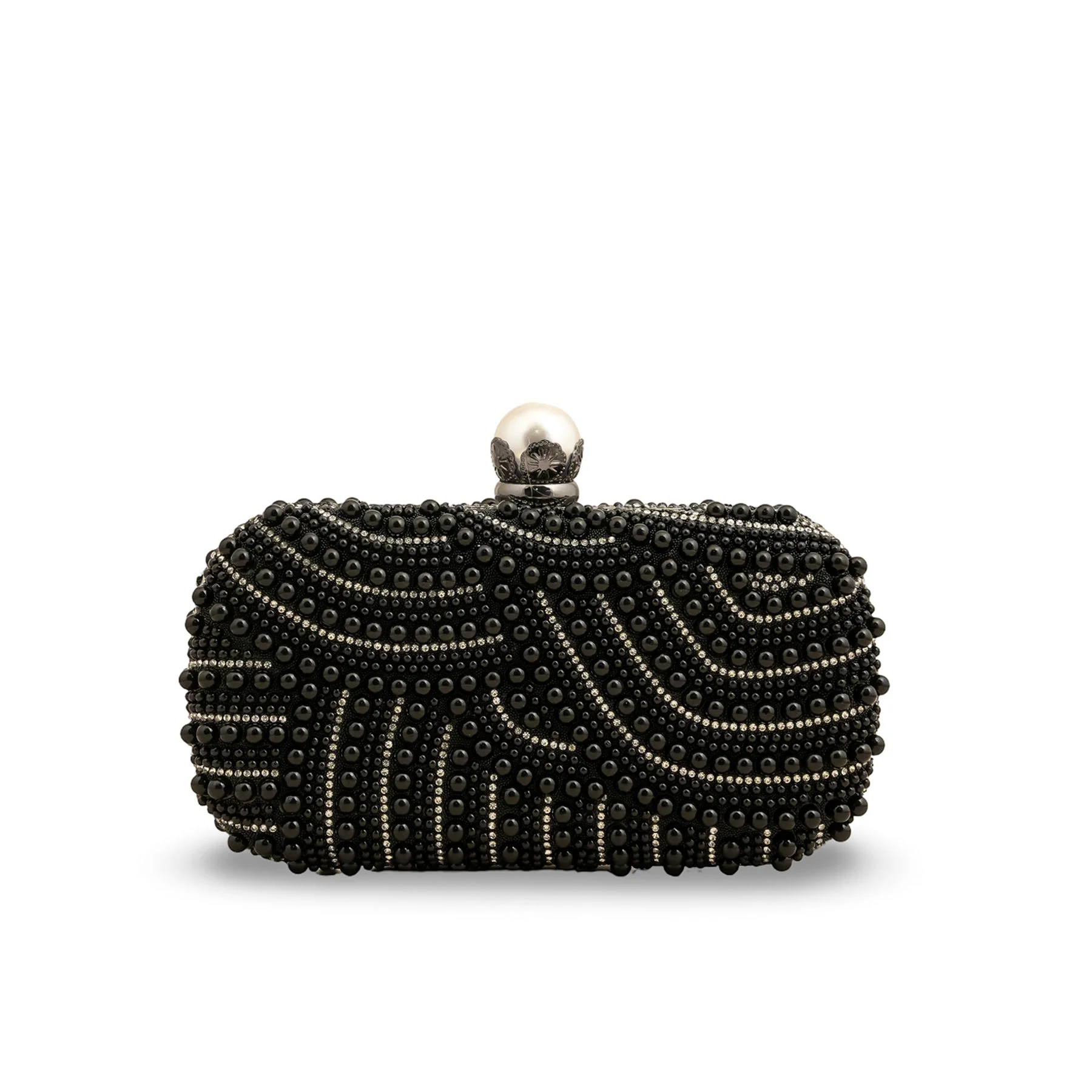 Black Bridal Clutch P24279 - Image 2