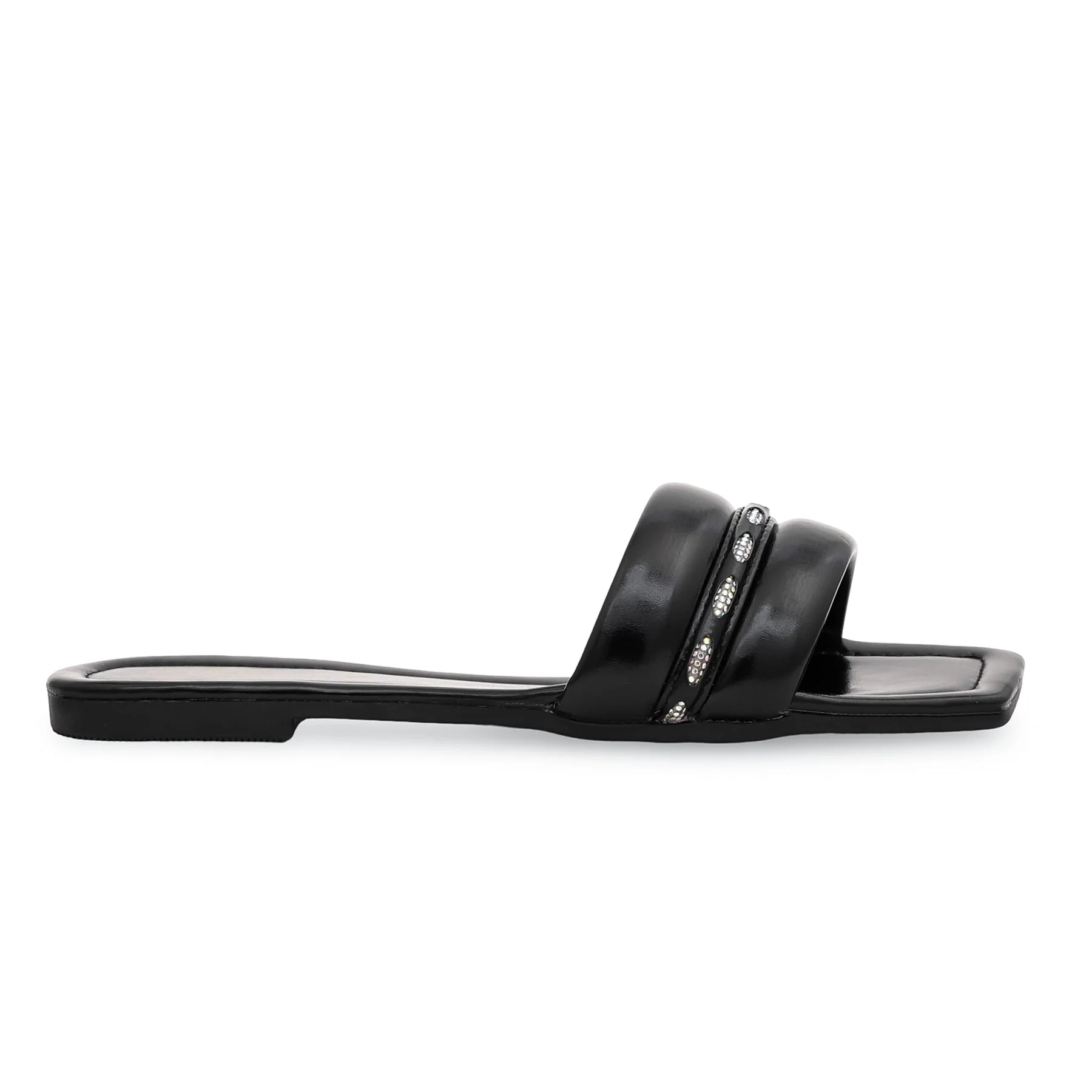 Black Casual Slipper CL1601