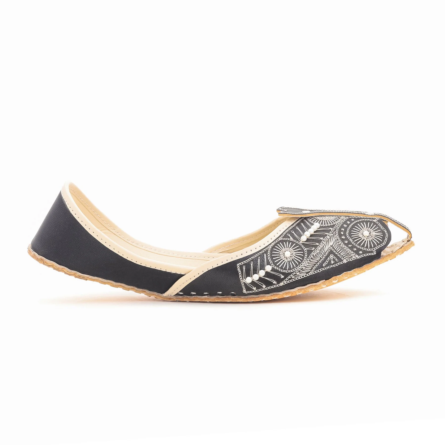 Black Casual Khussa EC8246