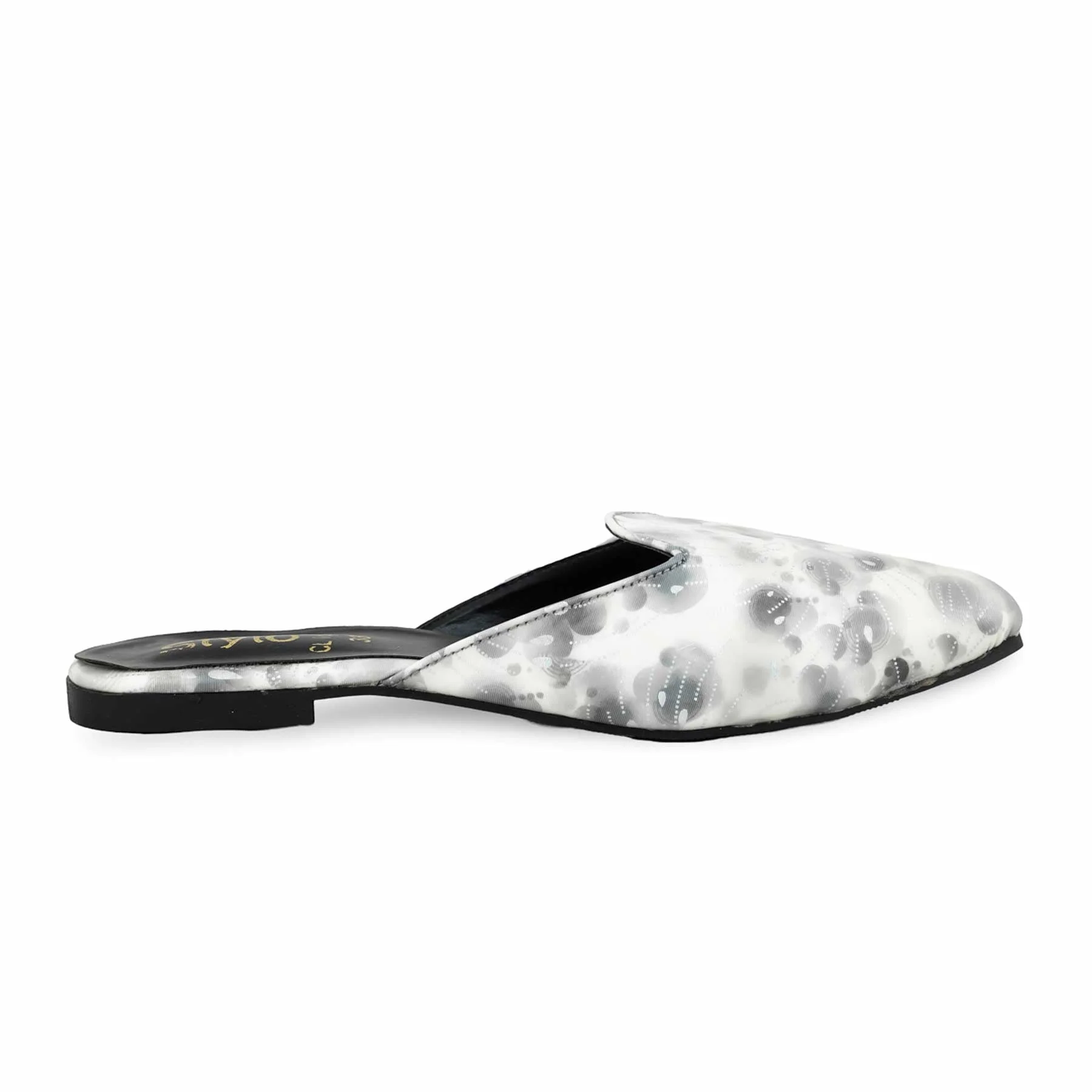 Black Casual Mule CL1829