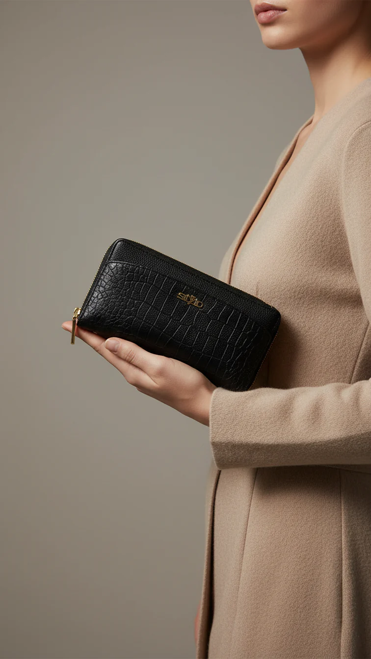 Black Casual Pouch P97650