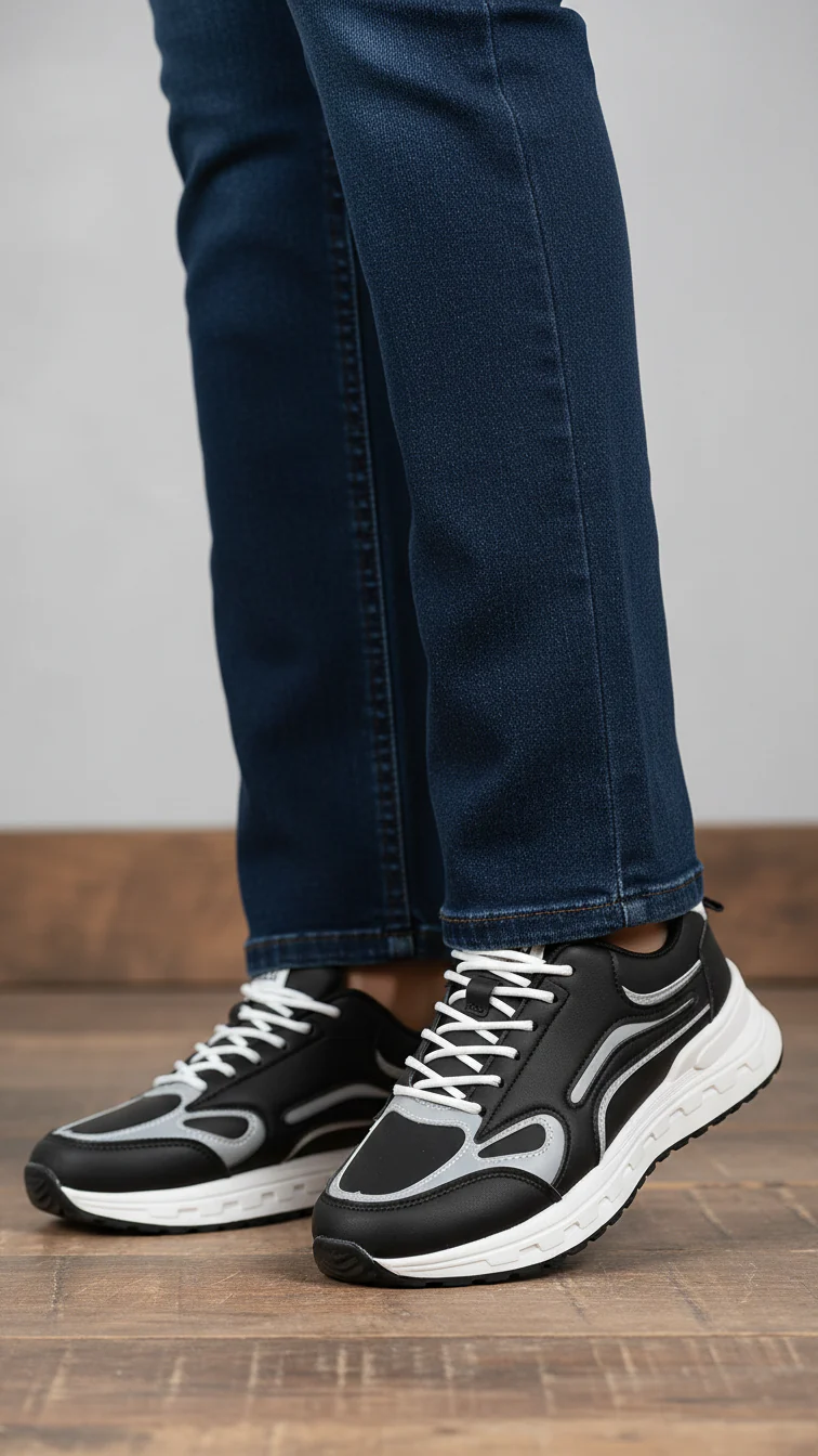 Black Casual Sneaker AT7383