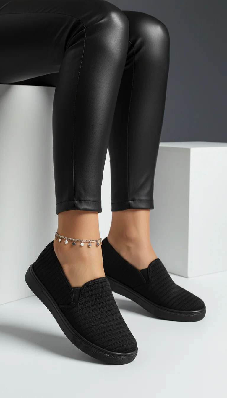 Black Casual Sneaker WN6203