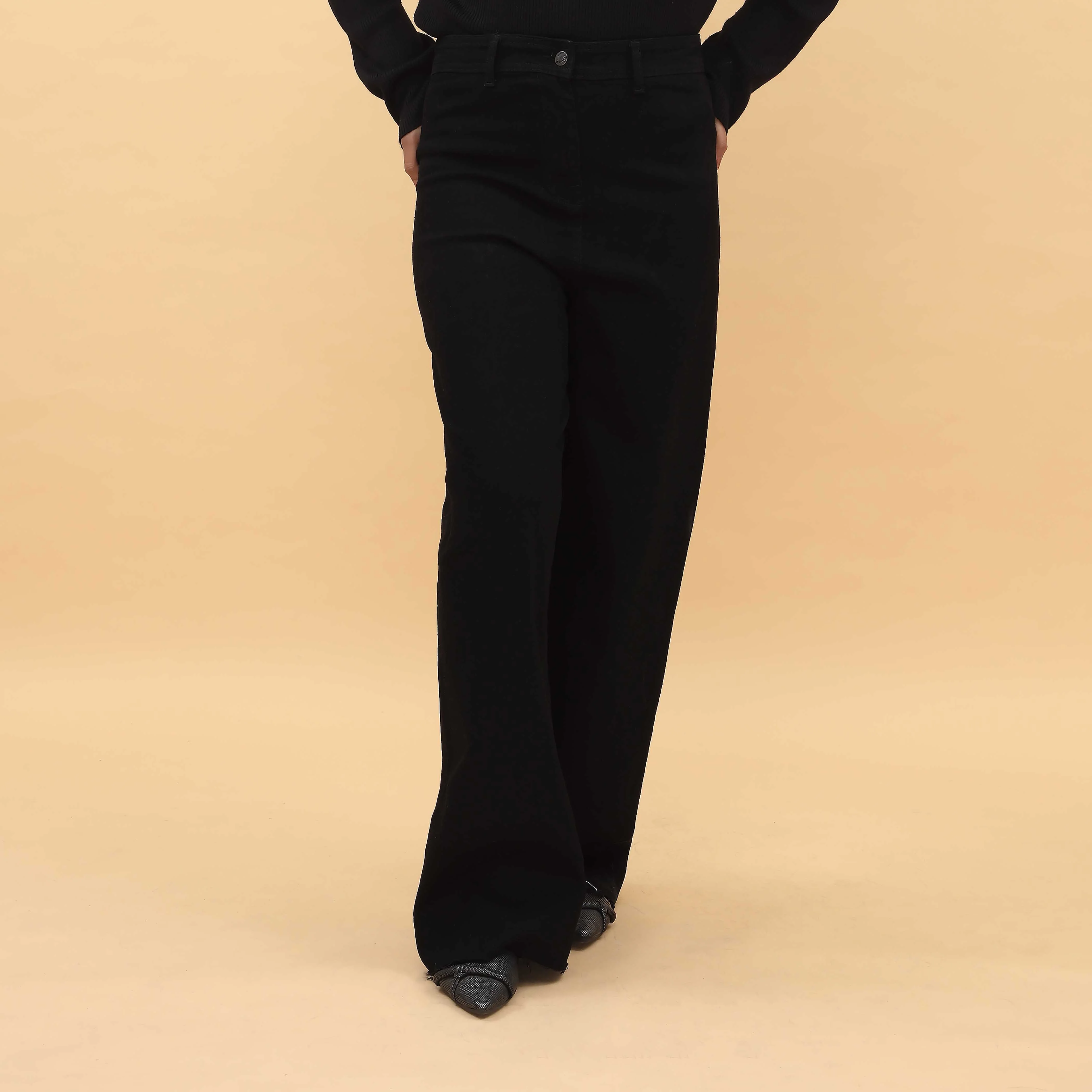 Black Denim Pant PP5011