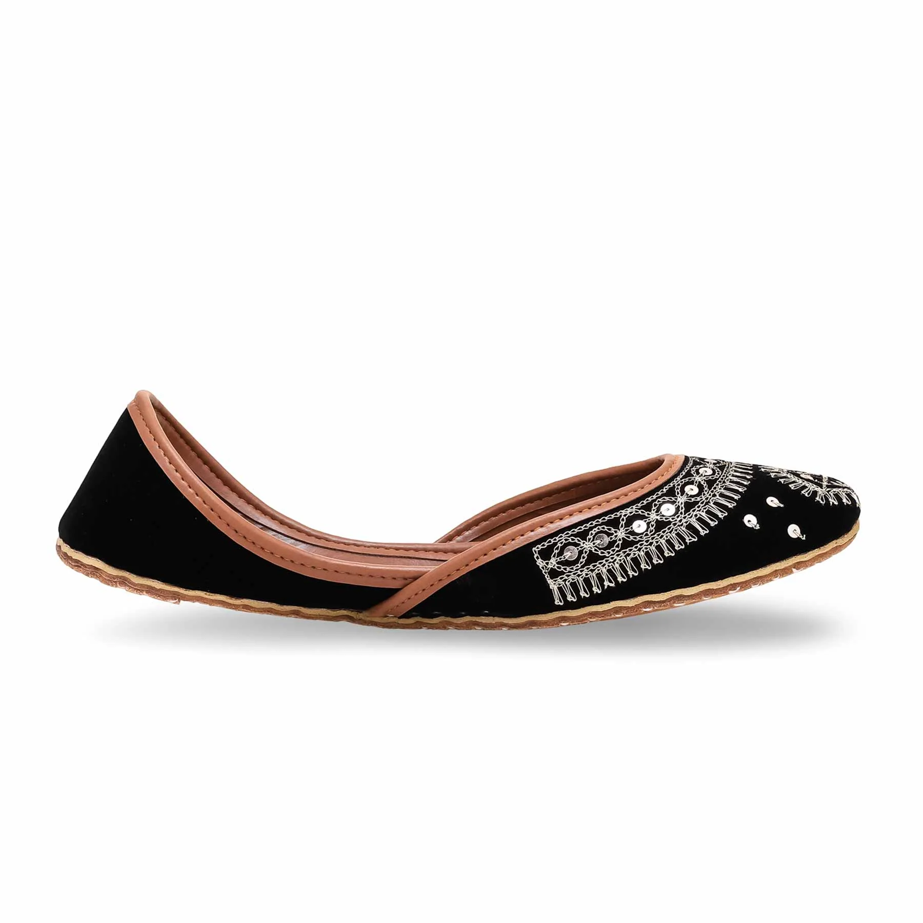 Black Fancy Khussa EC8467