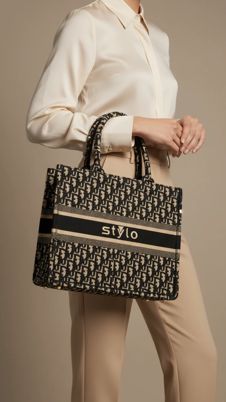 Black Formal Hand Bag P36336