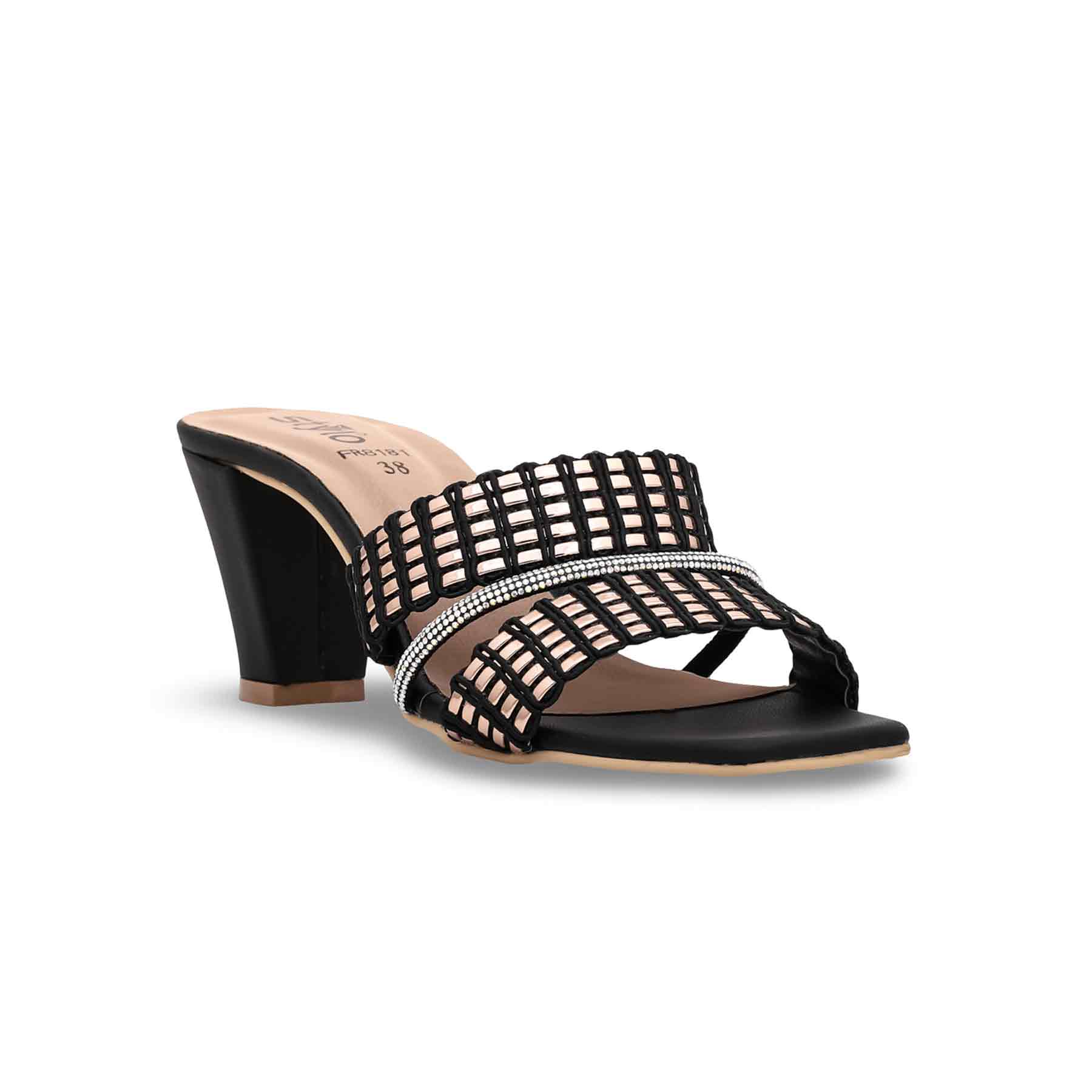 Black Formal Slipper FR8181 - Image 2