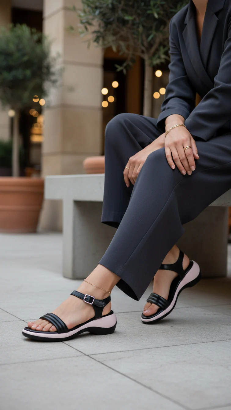Black Formal Sandal PU0301