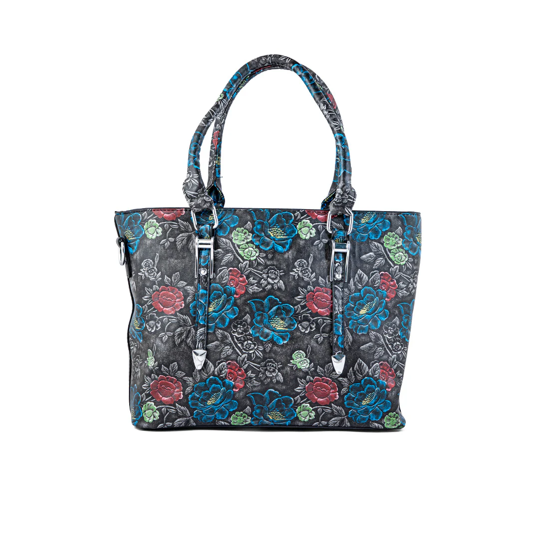 Black Formal Shoulder Bag P36180 - Image 2