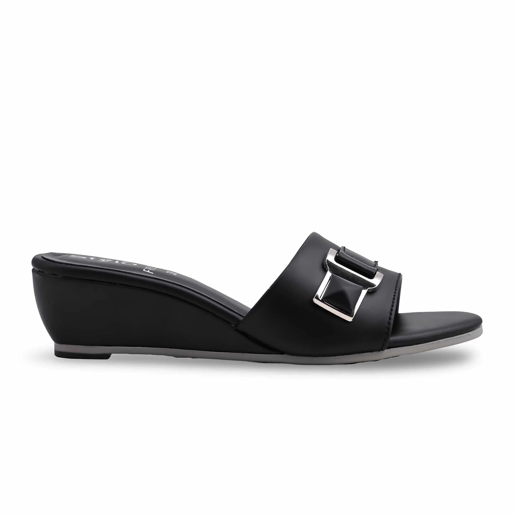 Black Formal Slipper FR8281 - Image 2