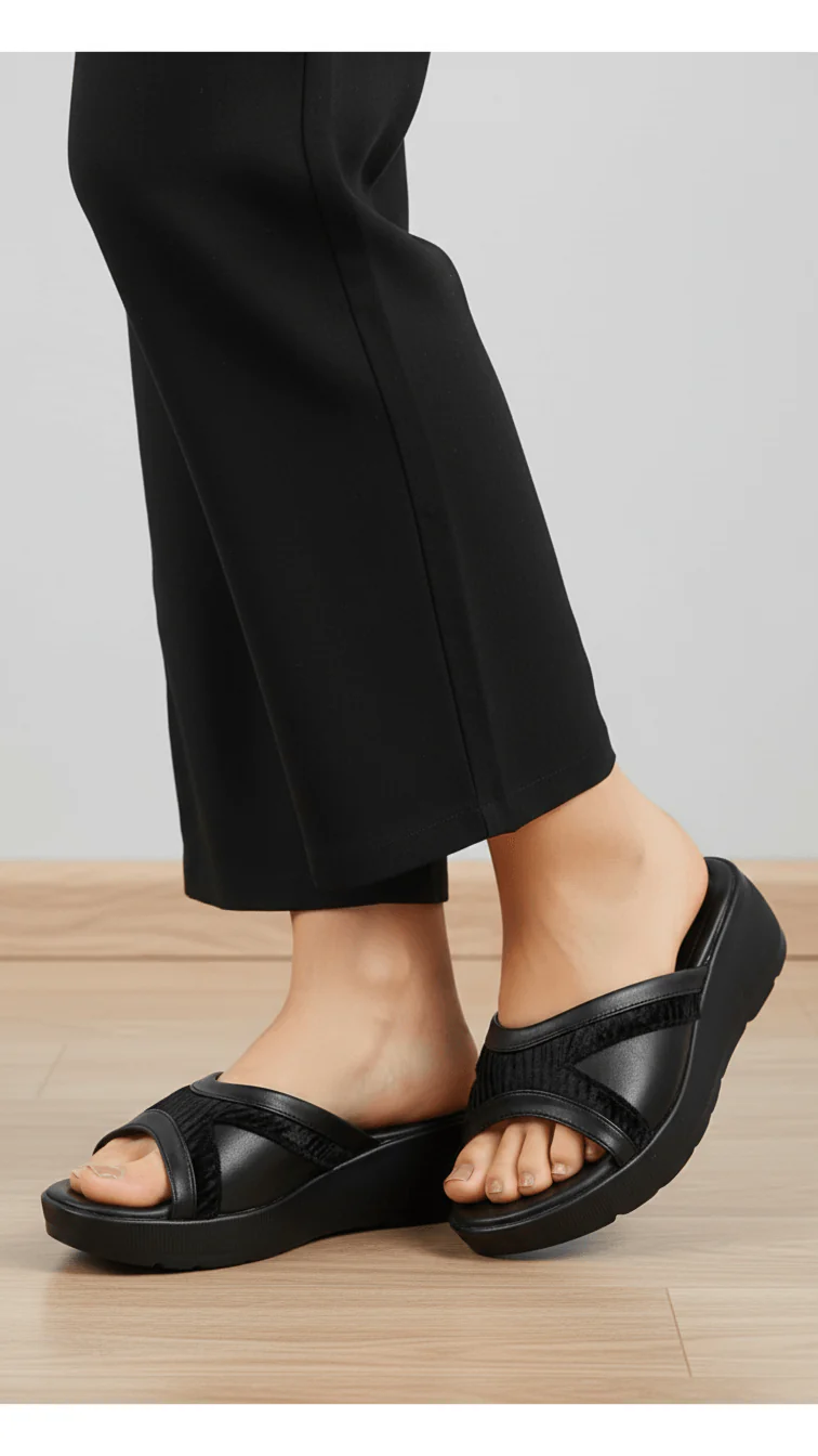 Black Formal Slipper PU0560
