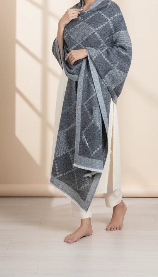 Black Winter Stole PN5068