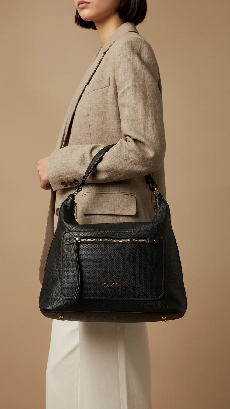 Black Women Formal Shoulder Bag P36361