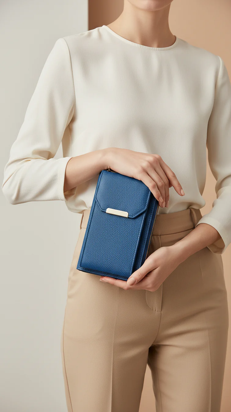Blue Casual Pouch P97618