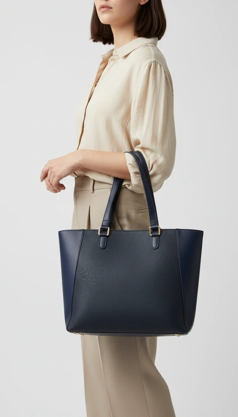 Blue Casual Shoulder Bag For Ladies P55837