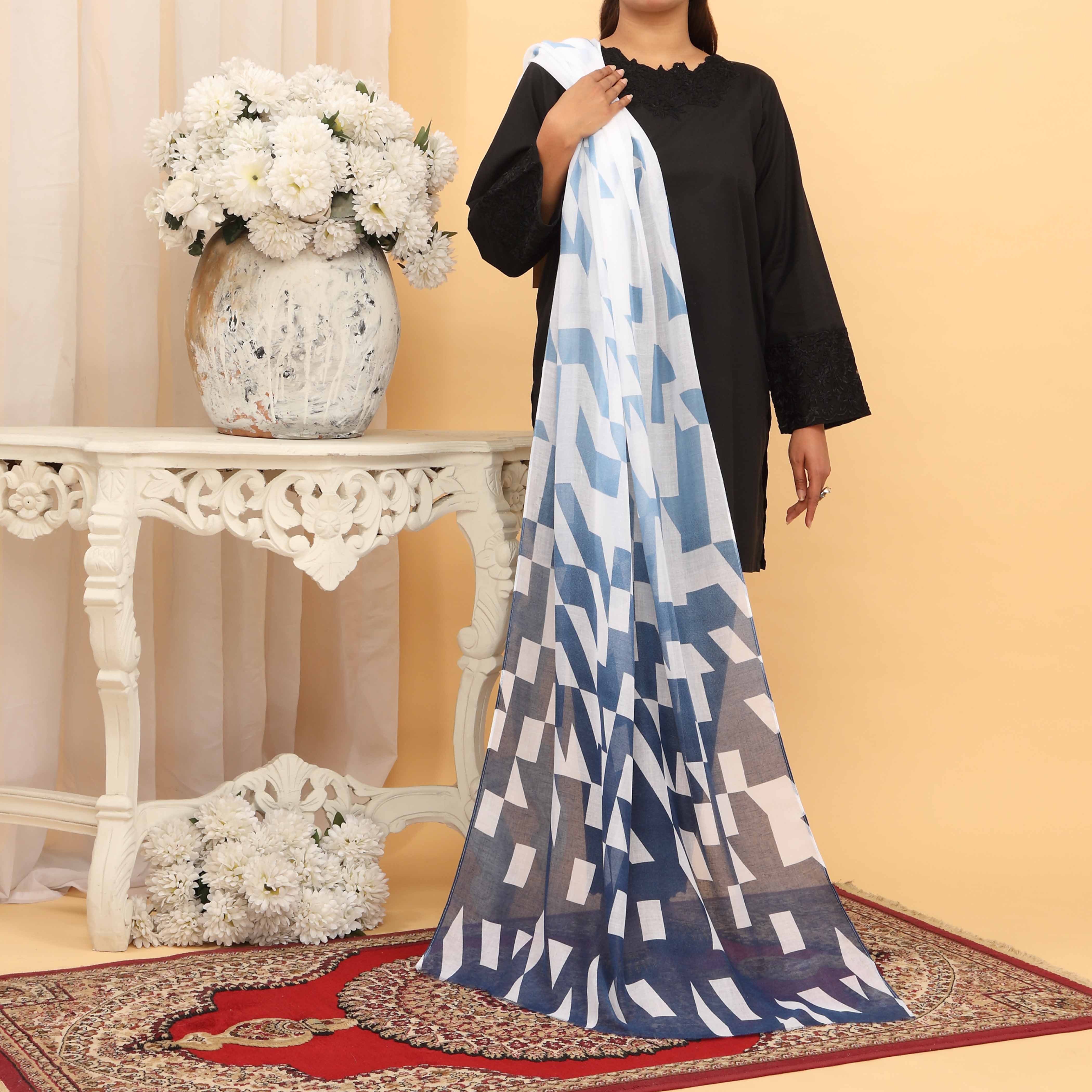 Blue Summer Stole  PD5087