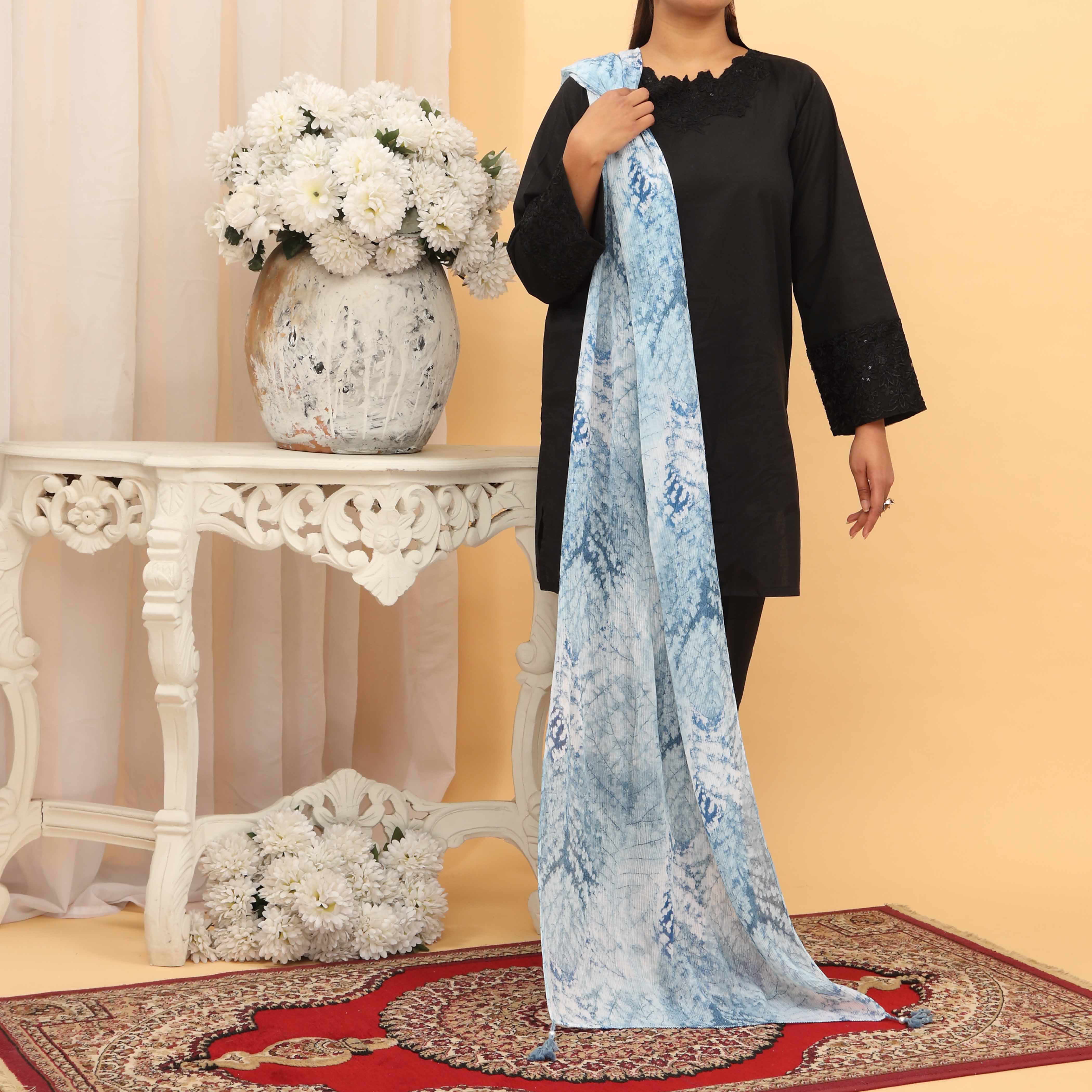 Blue Summer Stole  PD5115