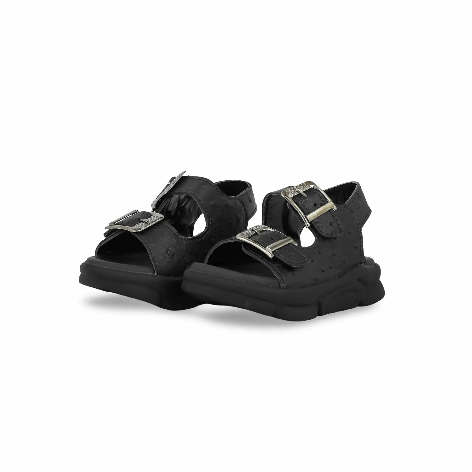 Boys Black Formal Sandal KD4719 - Image 3