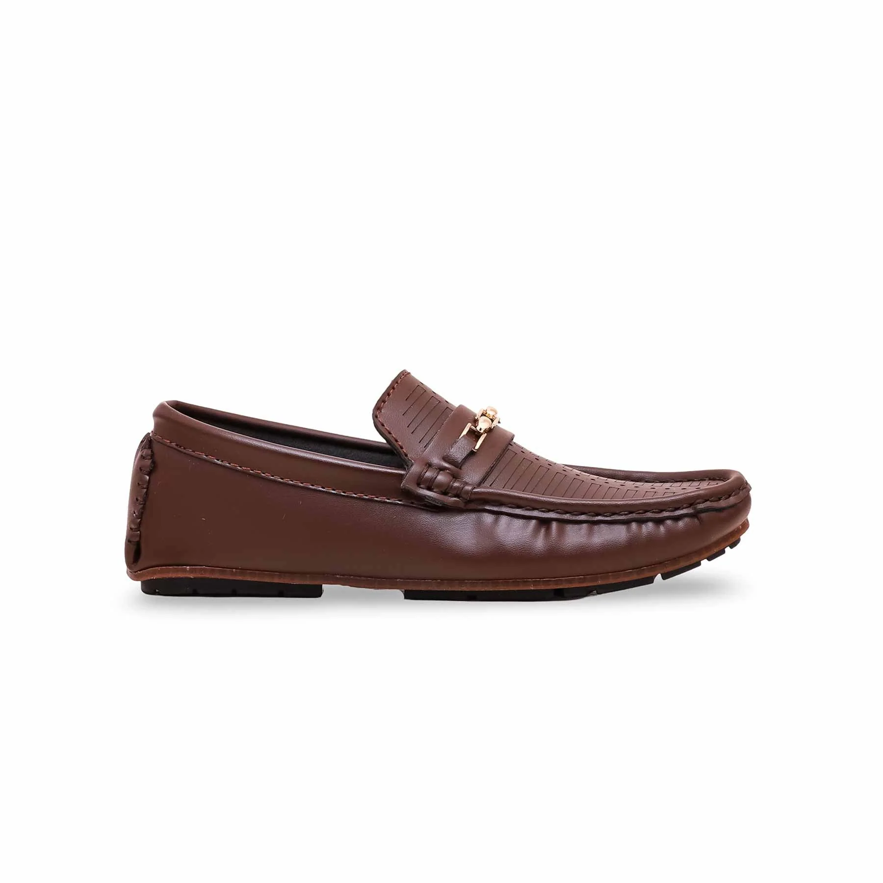 Boys Brown Formal Moccasin KD0826 - Image 2