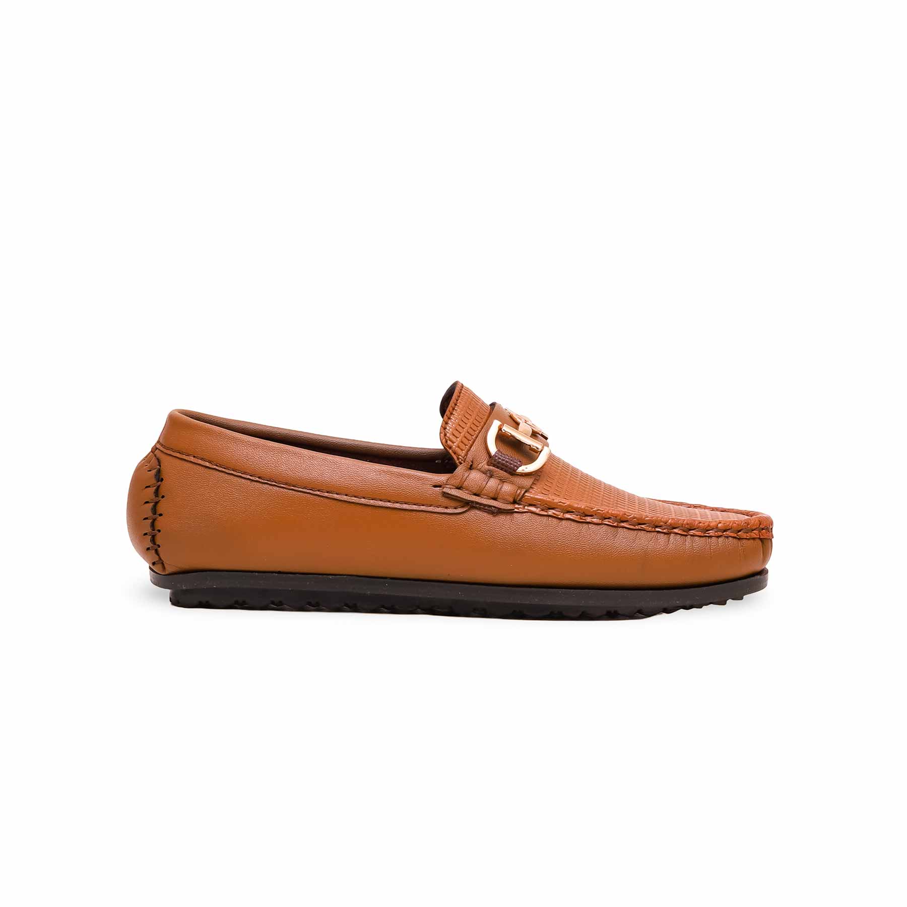 Boys Mustard Formal Moccasin KD0997 - Image 2
