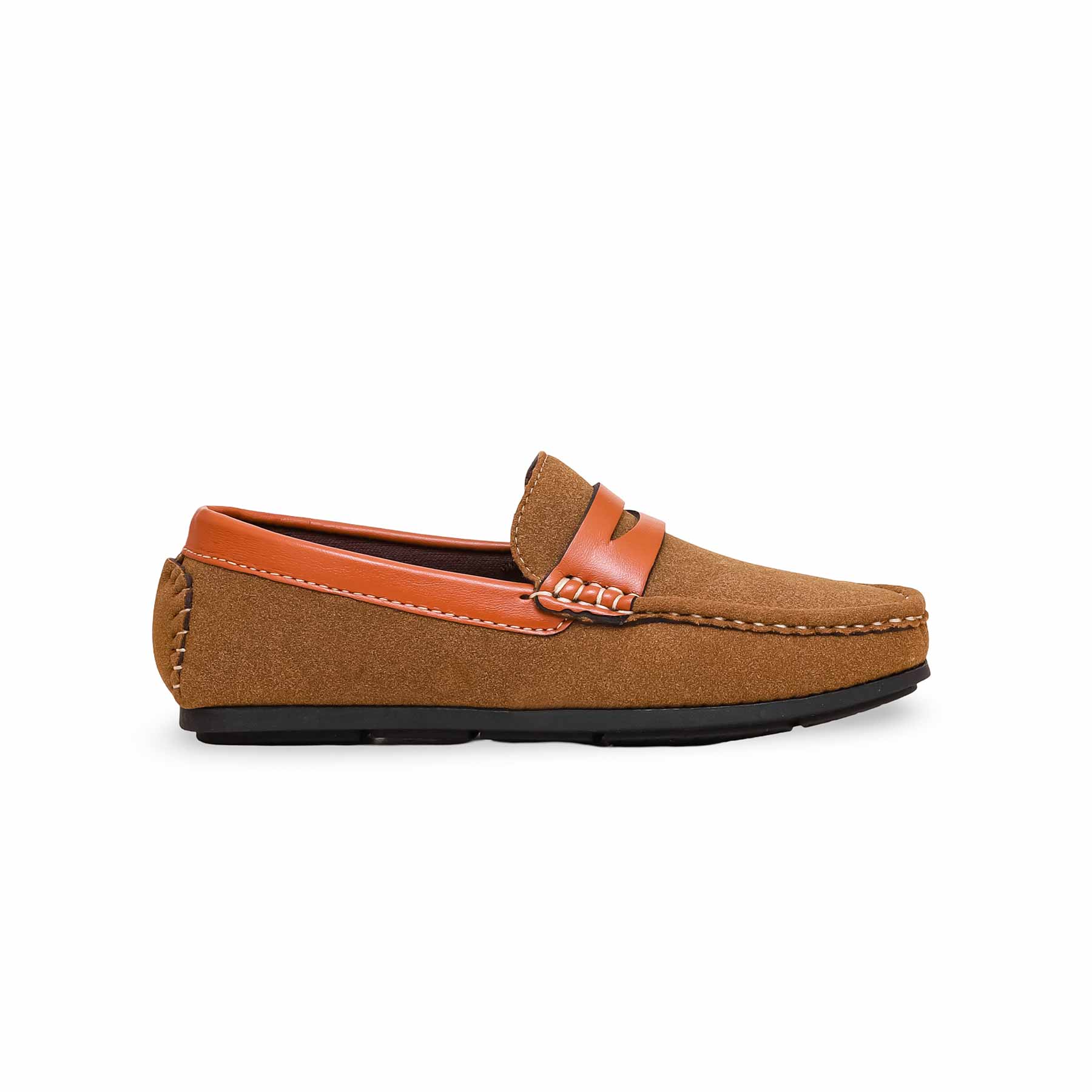 Boys Mustard Formal Moccasin KD2194 - Image 2