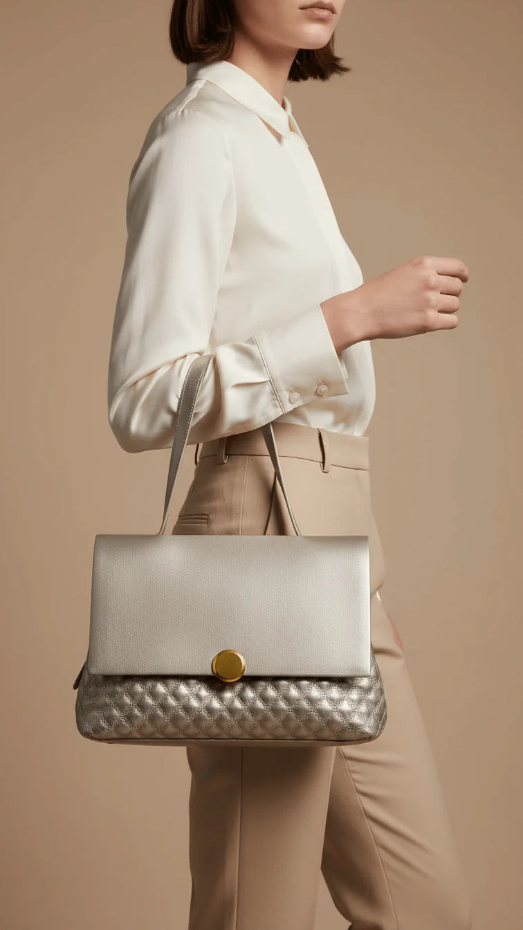 Bronze Women Formal Shoulder Bag P36230