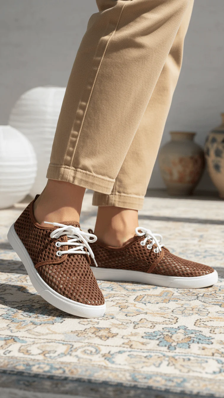 Brown Casual Sneaker For Women AT7482