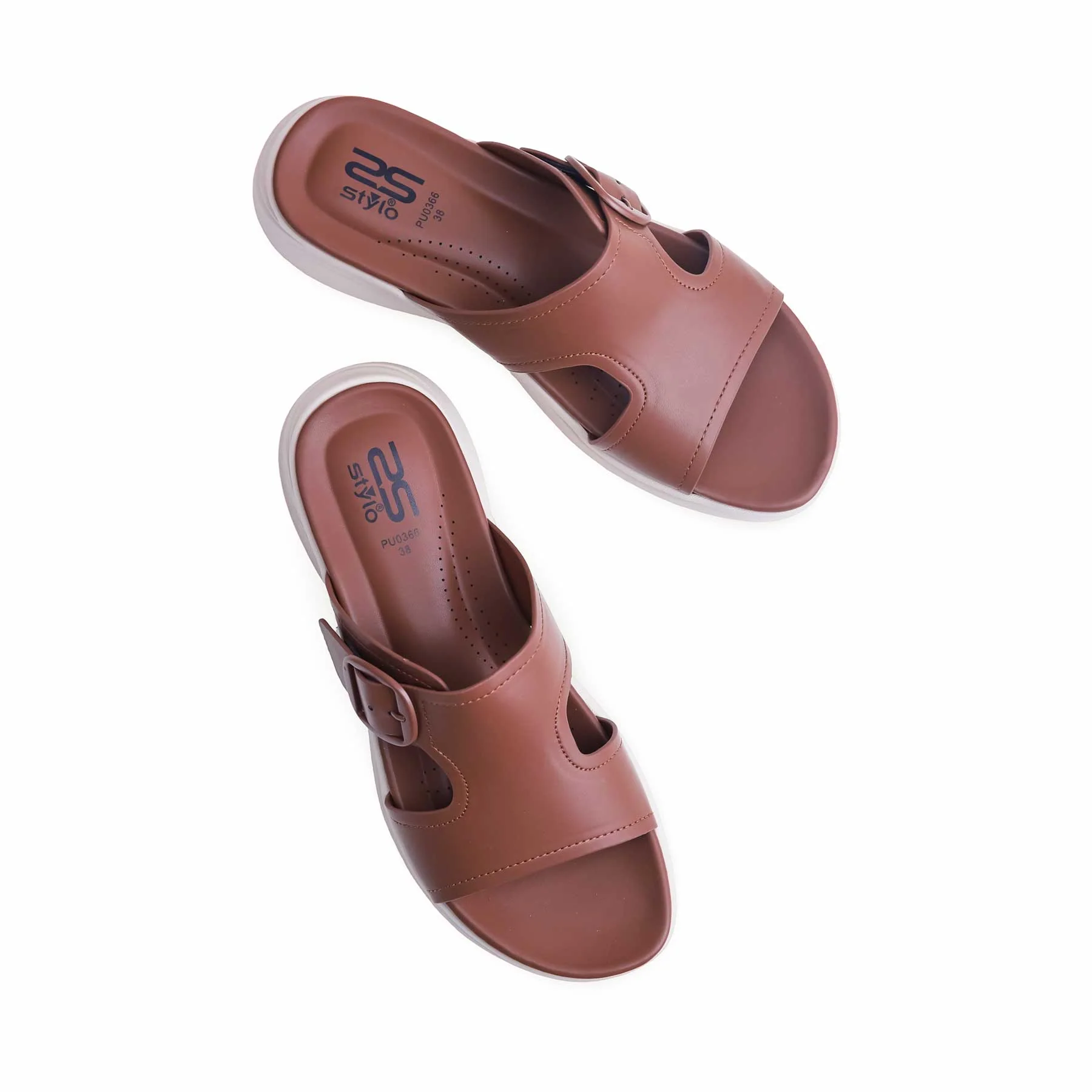 Brown Formal Slipper PU0366 - Image 5