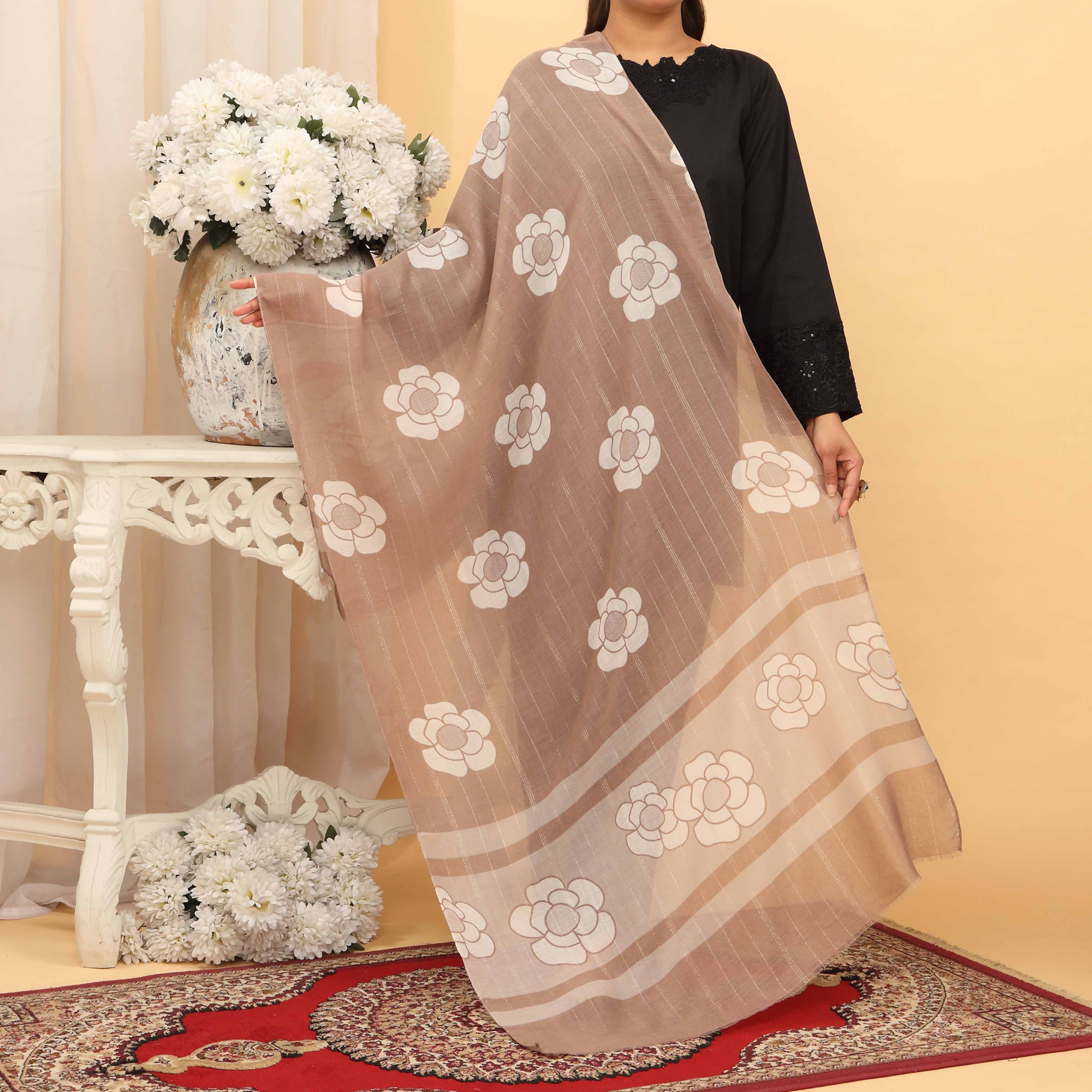 Brown Summer Stole  PD5057