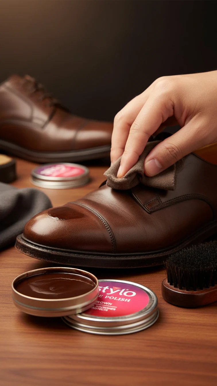 Brown Wax Polish M0011