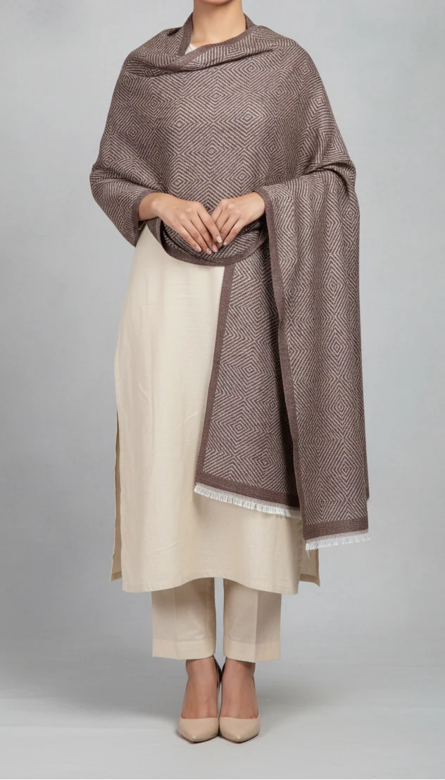 Brown Winter Stole PN5061
