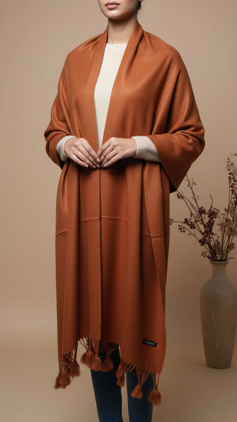 Brown Winter Stole PW5757