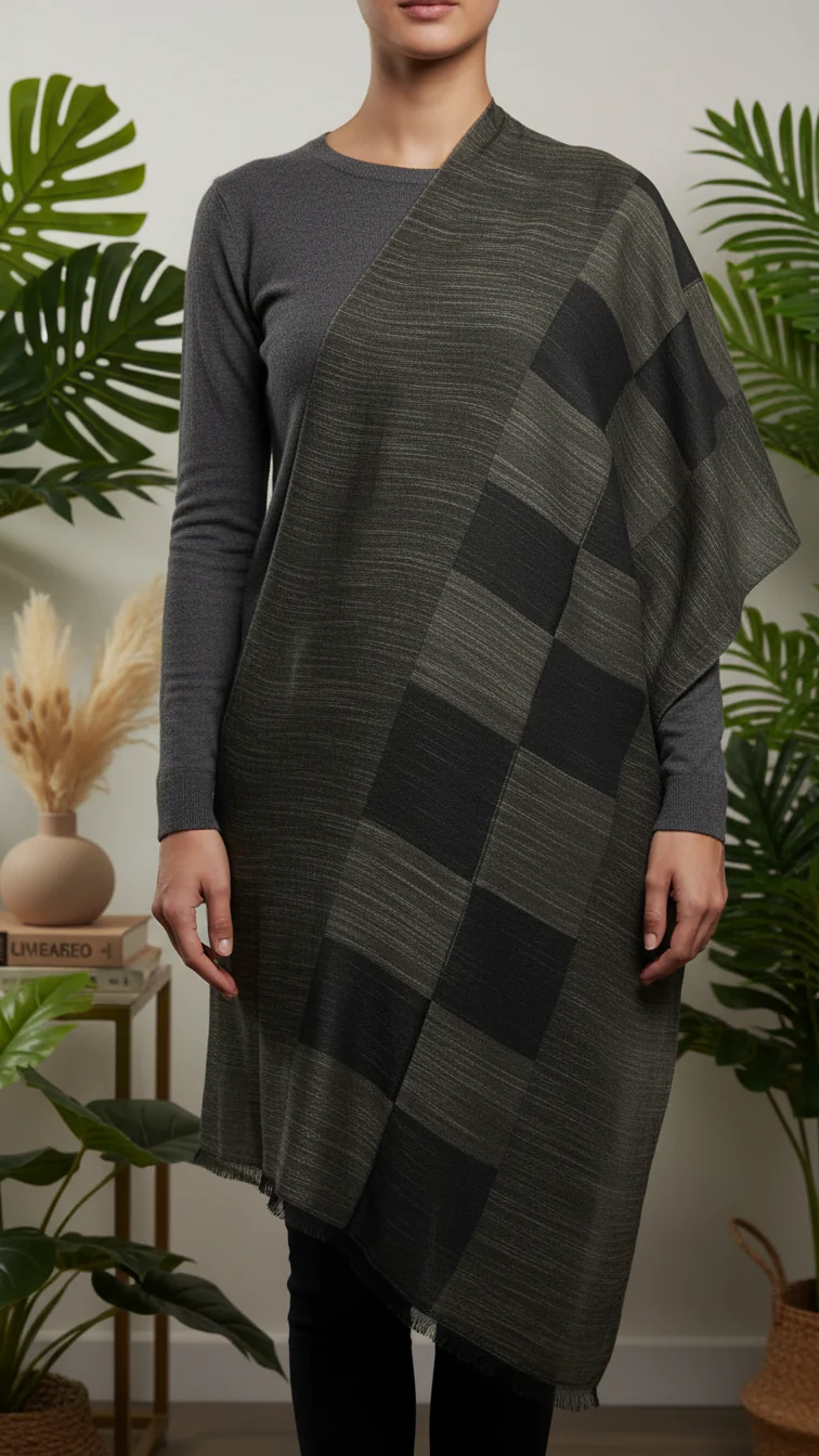 Brown Winter Stole PW5759